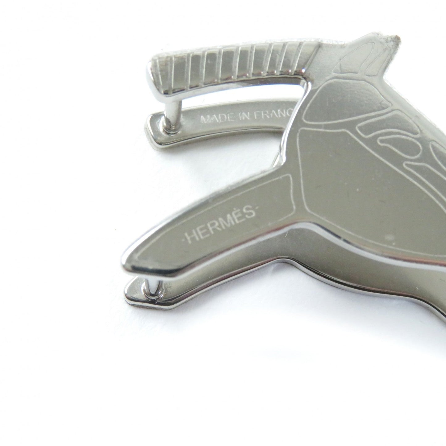 HERMES Scarf ring ー Silver Cadrige GP