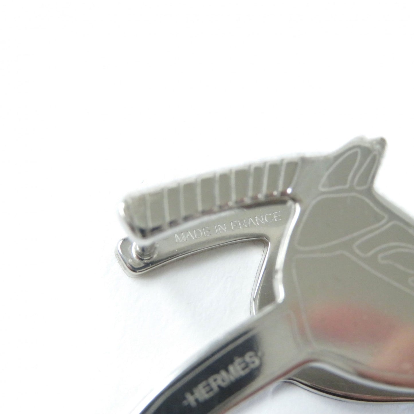 HERMES Scarf ring ー Silver Cadrige GP