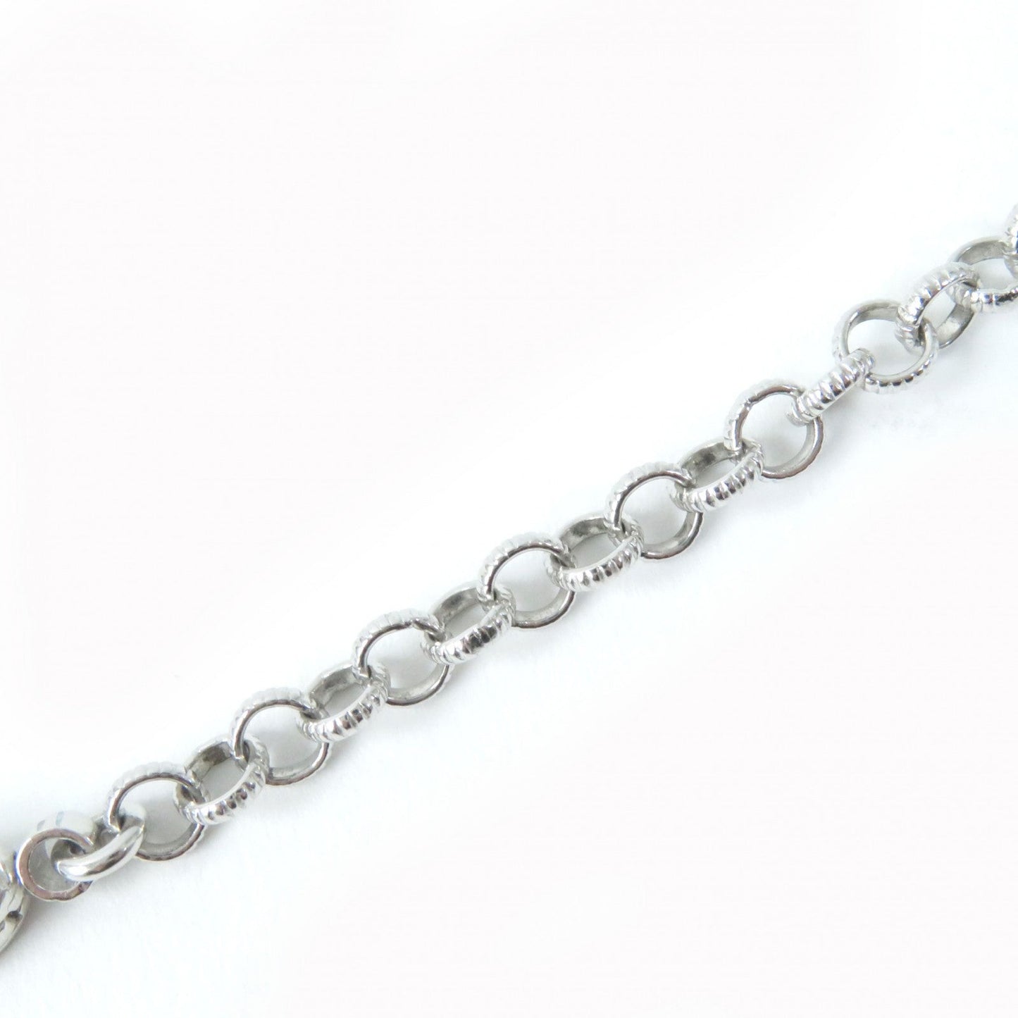 GUCCI bracelet 433499 AG925 Silver Interlocking G BEE Coin 18