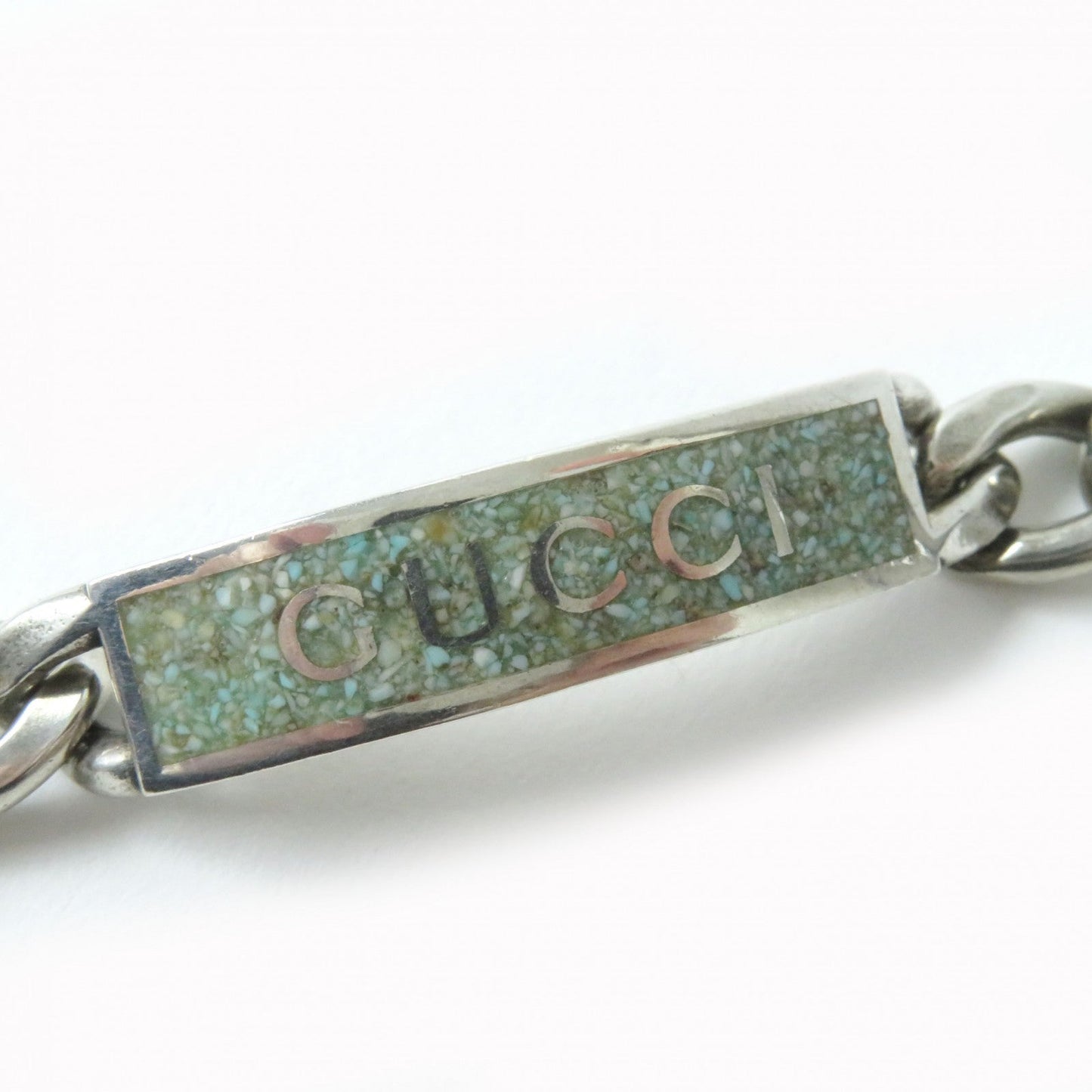GUCCI bracelet 678712 AG925 Silver blue 16