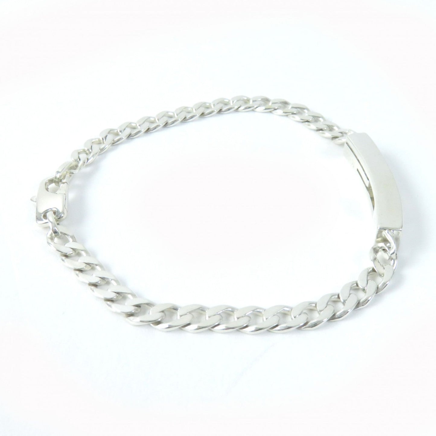 GUCCI bracelet 223738 AG925 Silver Cutout G 16