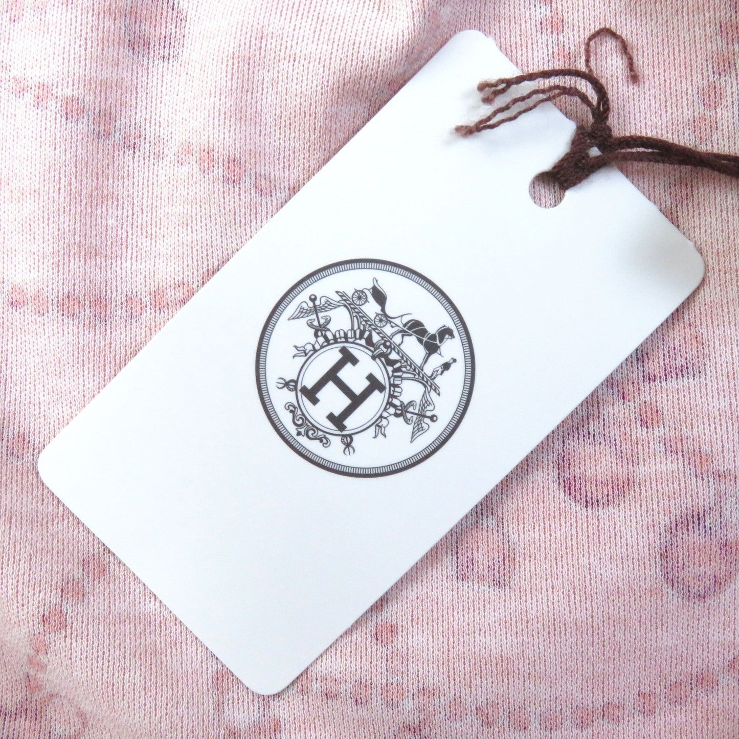 HERMES Short sleeve T-shirt cotton Pink type 36