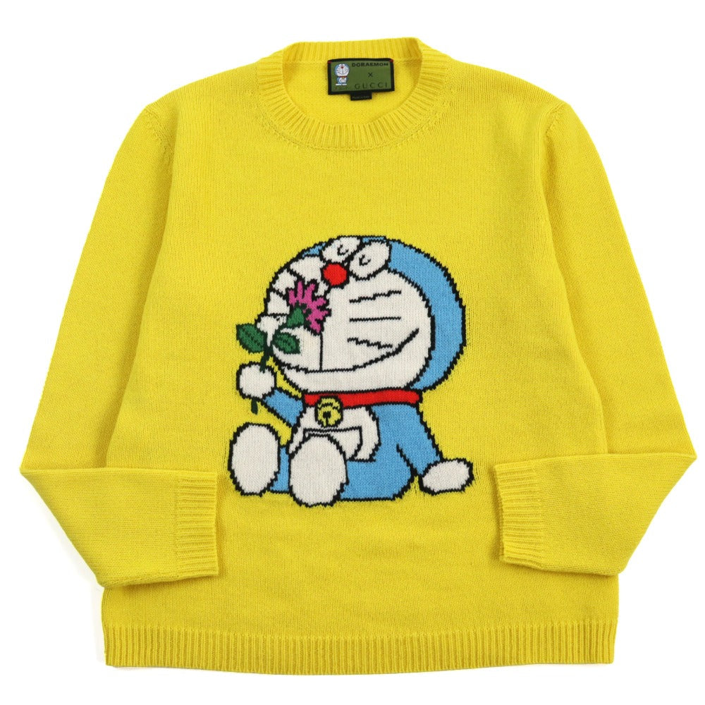 GUCCI knit 655654 XKBVZ wool yellow S
