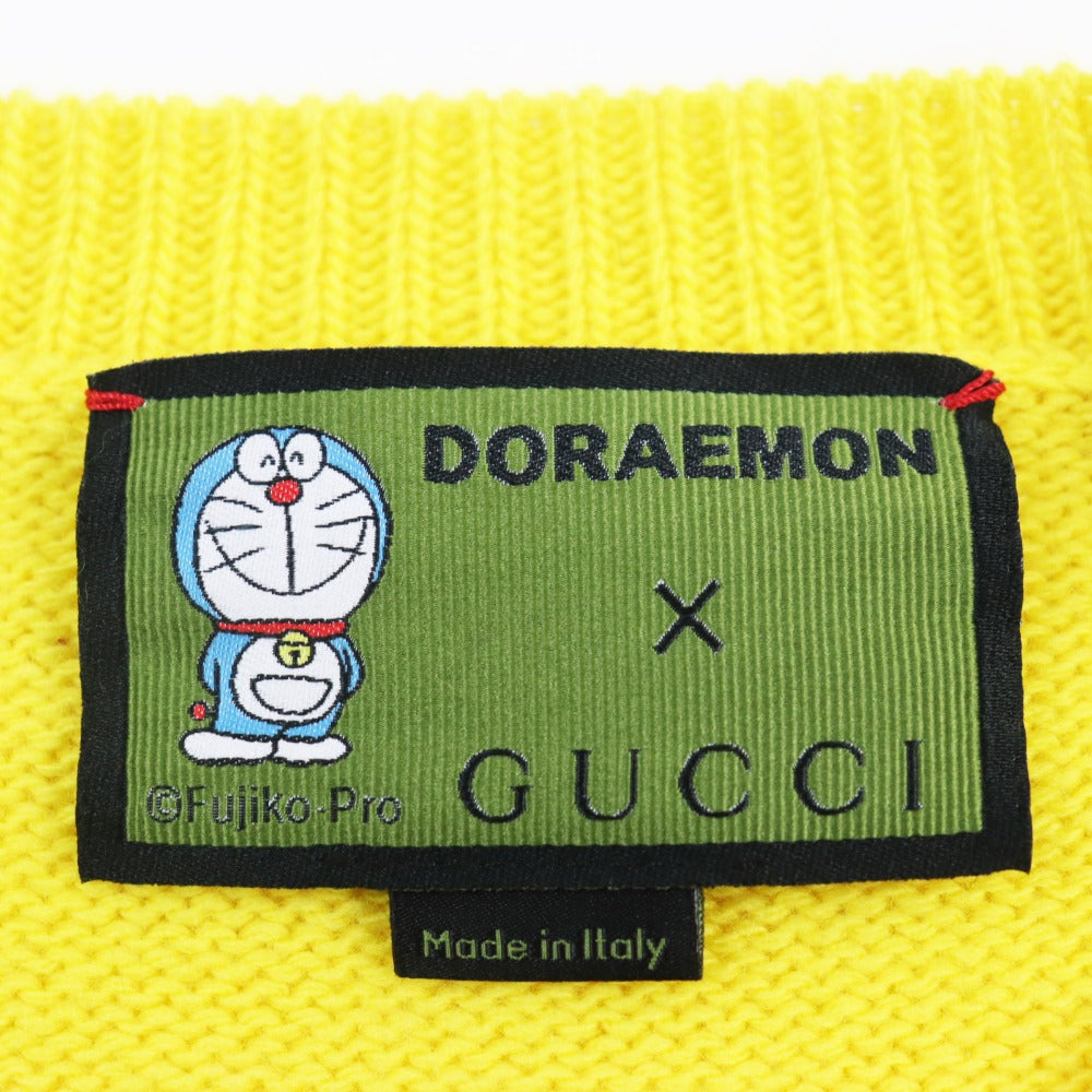 GUCCI knit 655654 XKBVZ wool yellow S