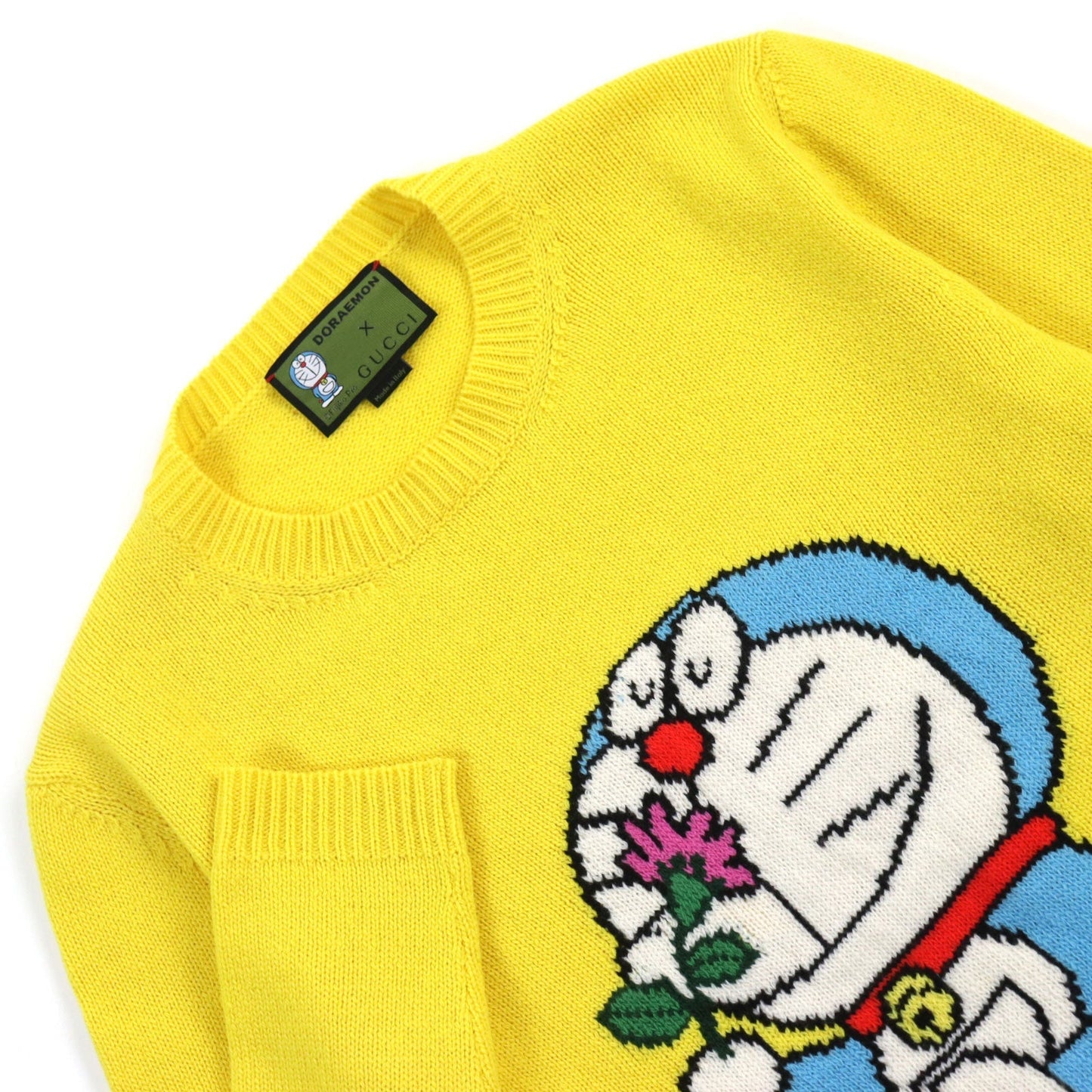 GUCCI knit 655654 XKBVZ wool yellow S