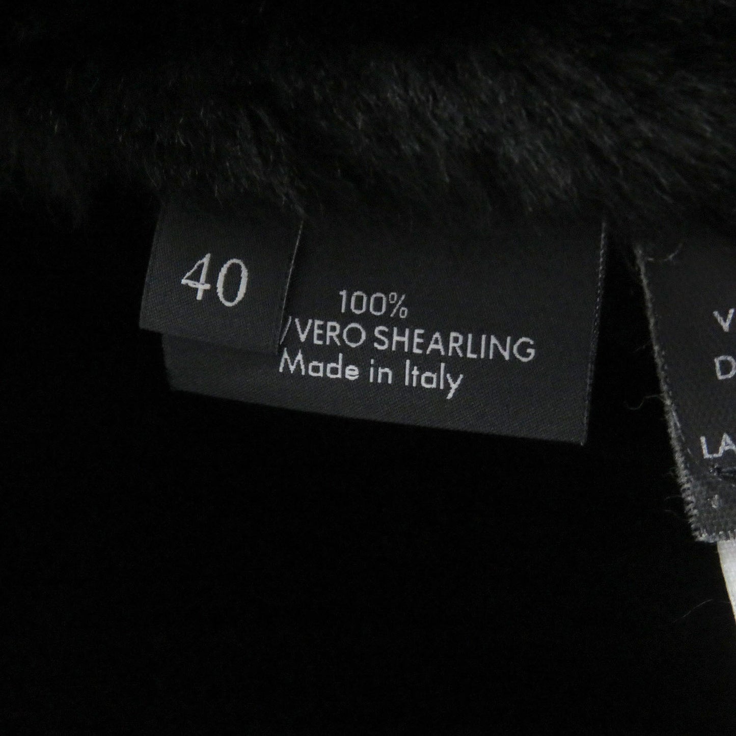 GUCCI Mouton jacket Main: Lamb leather, Fur: Fox, Part: 100% wool black Women 40 Used