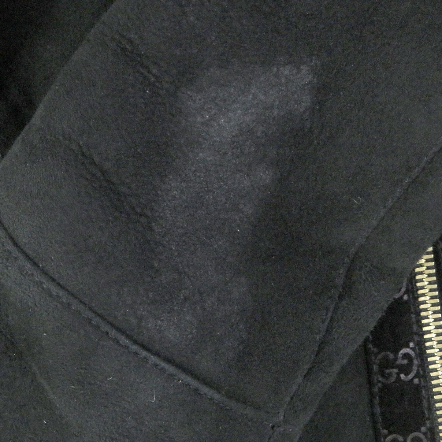GUCCI Mouton jacket Main: Lamb leather, Fur: Fox, Part: 100% wool black Women 40 Used