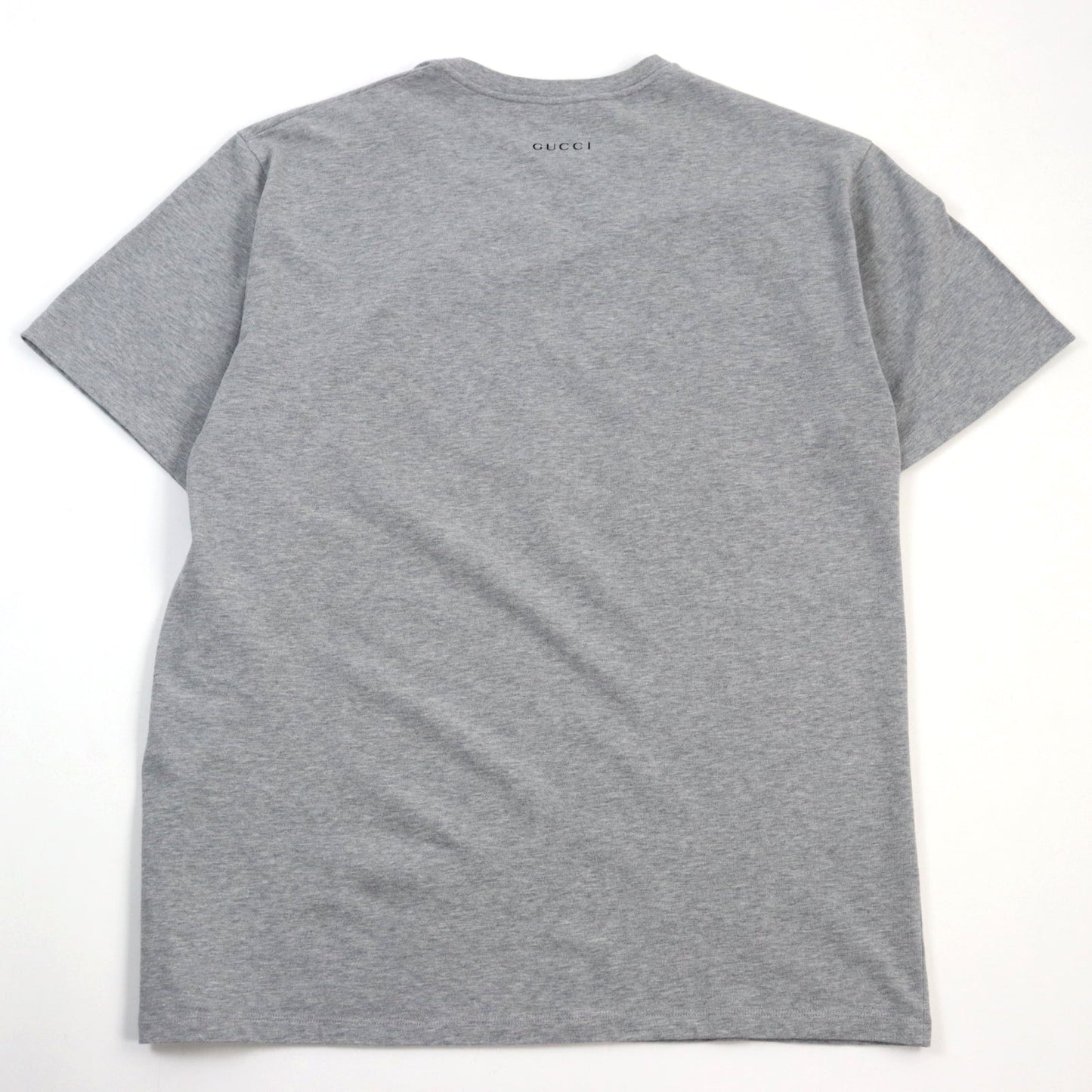 GUCCI Short sleeve T-shirt 548334 XJDAE cotton gray XXL