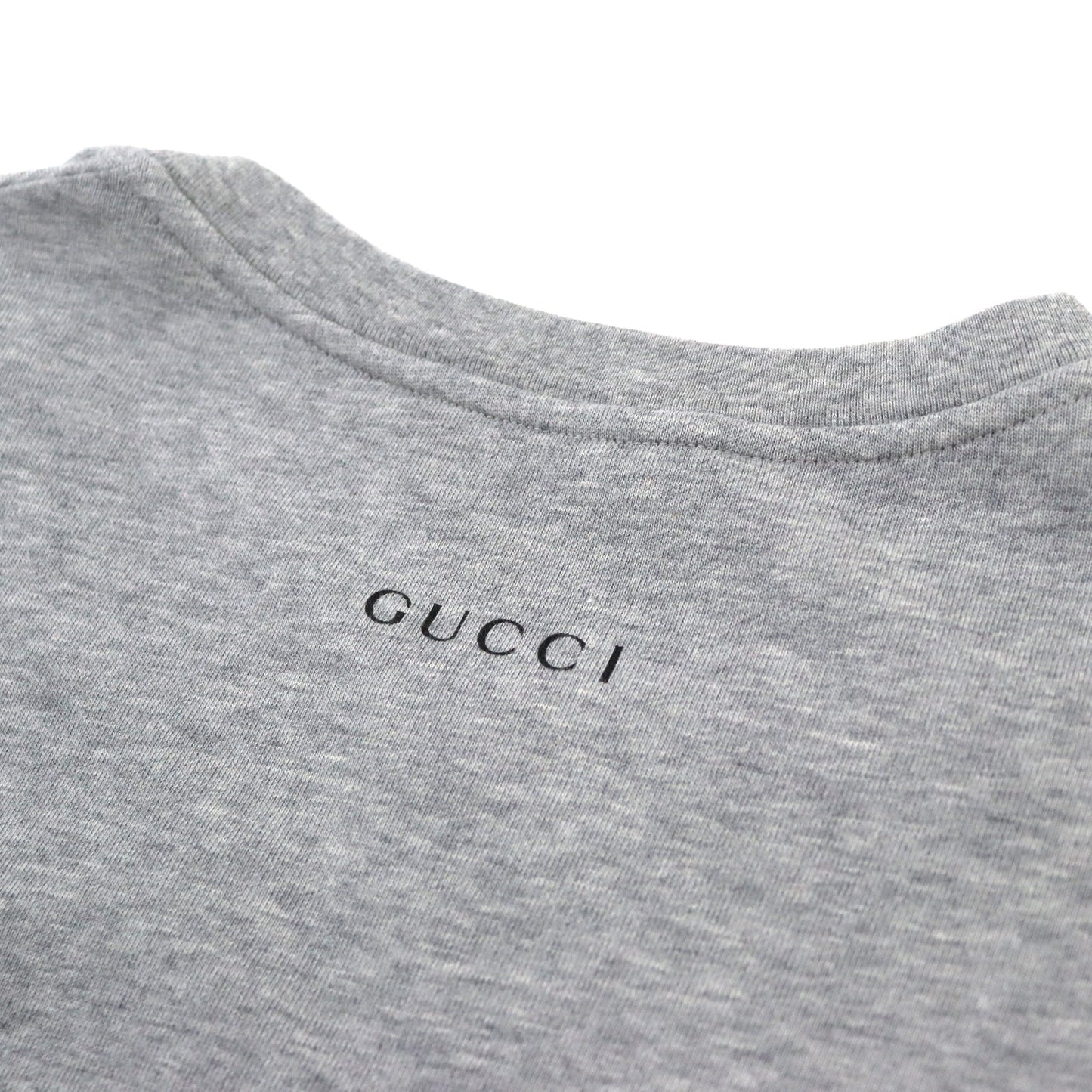 GUCCI Short sleeve T-shirt 548334 XJDAE cotton gray XXL