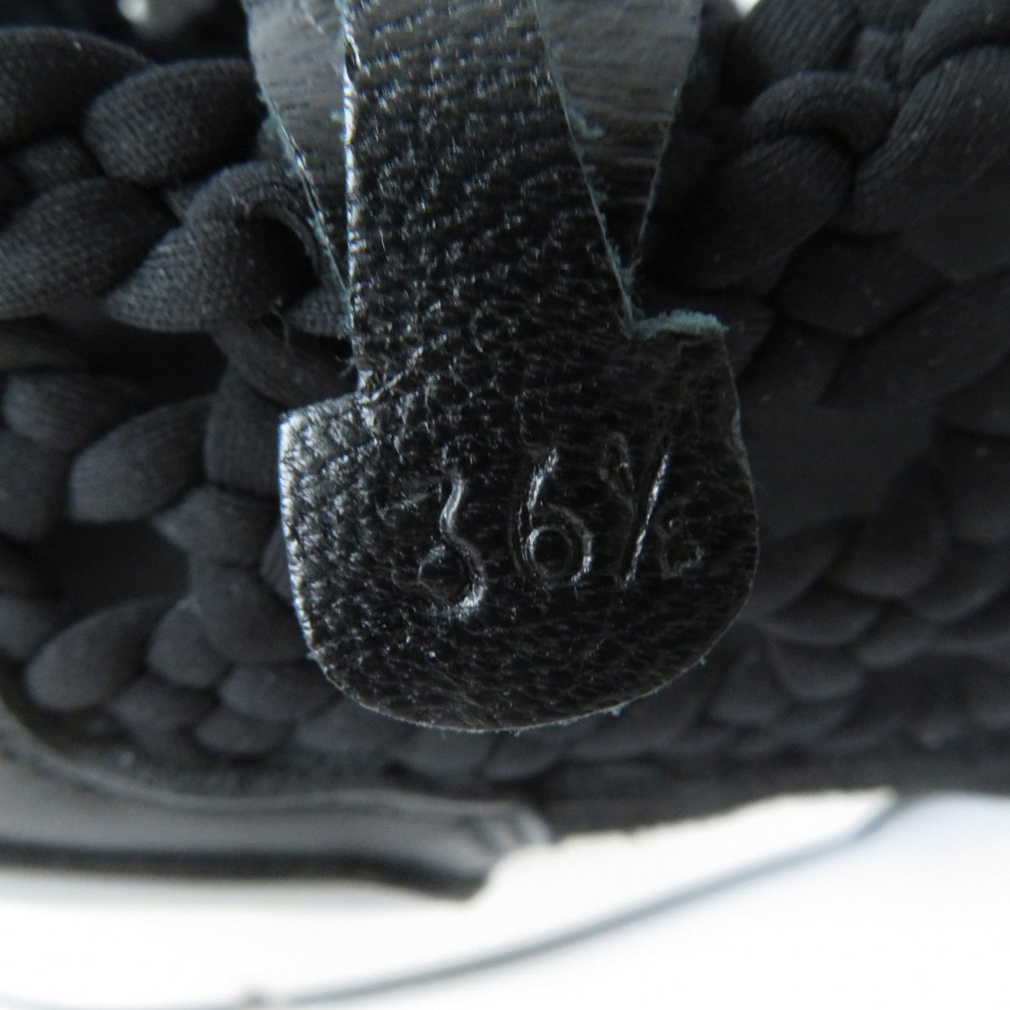 HERMES Leather shoes ー black 36.5