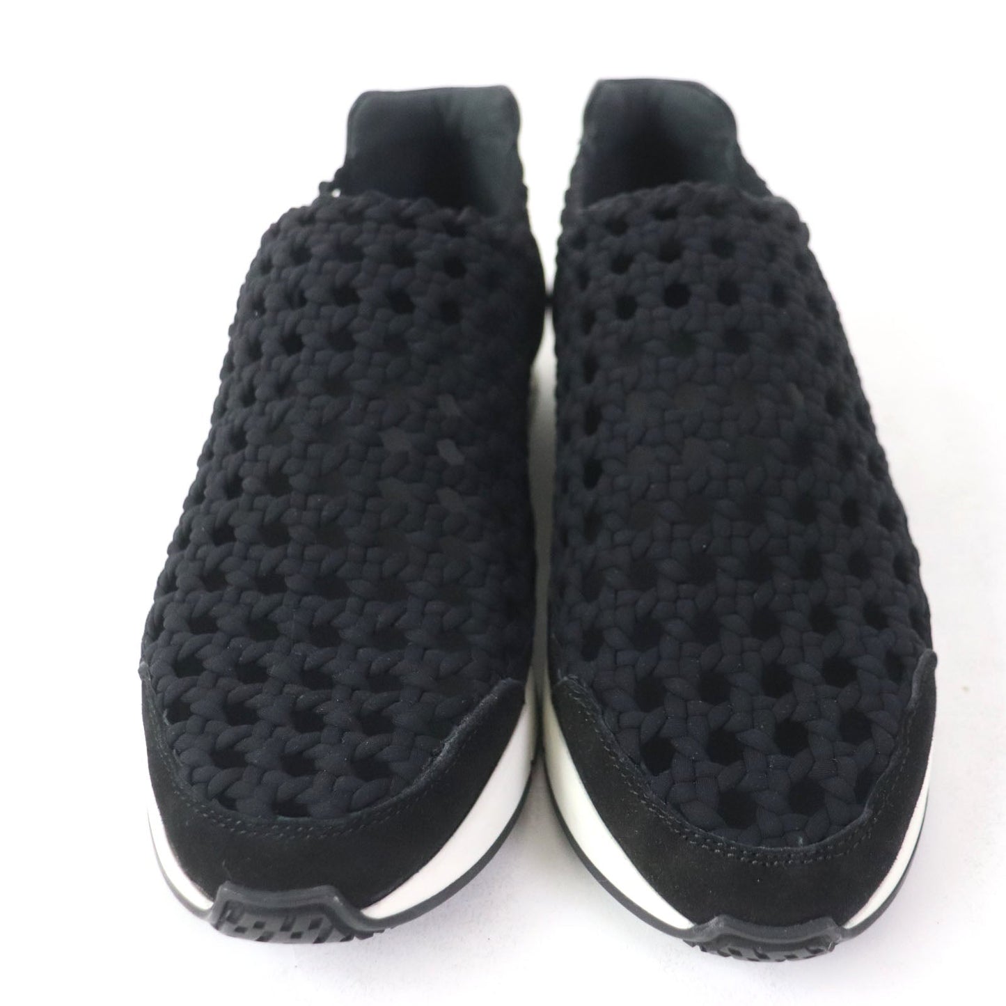 HERMES Leather shoes ー black 36.5