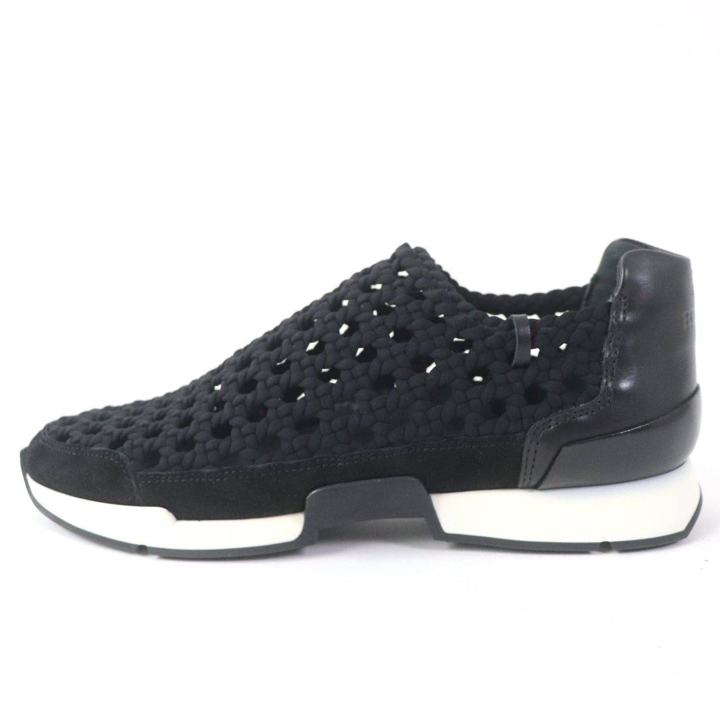 HERMES Leather shoes ー black 36.5