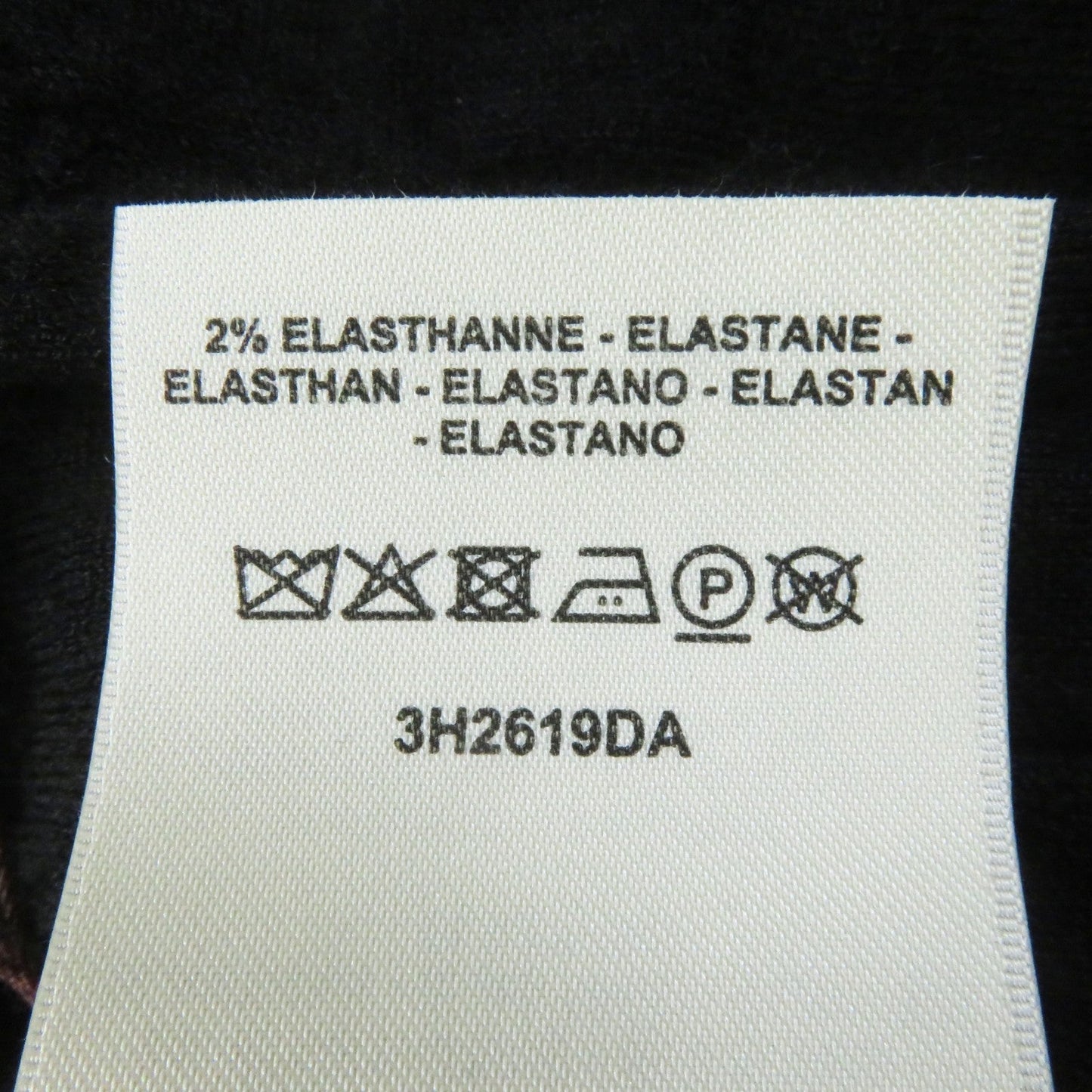 HERMES knit 3H2619DA cashmere black De Re Boucle 34