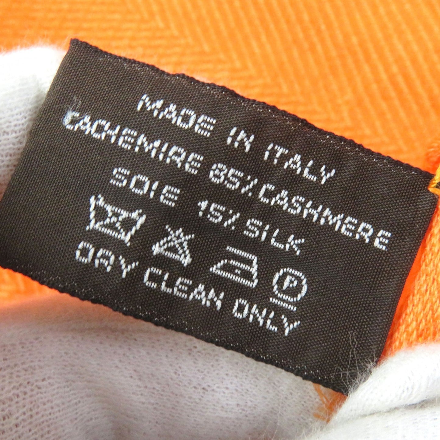 HERMES Stall H262494S cashmere Orange