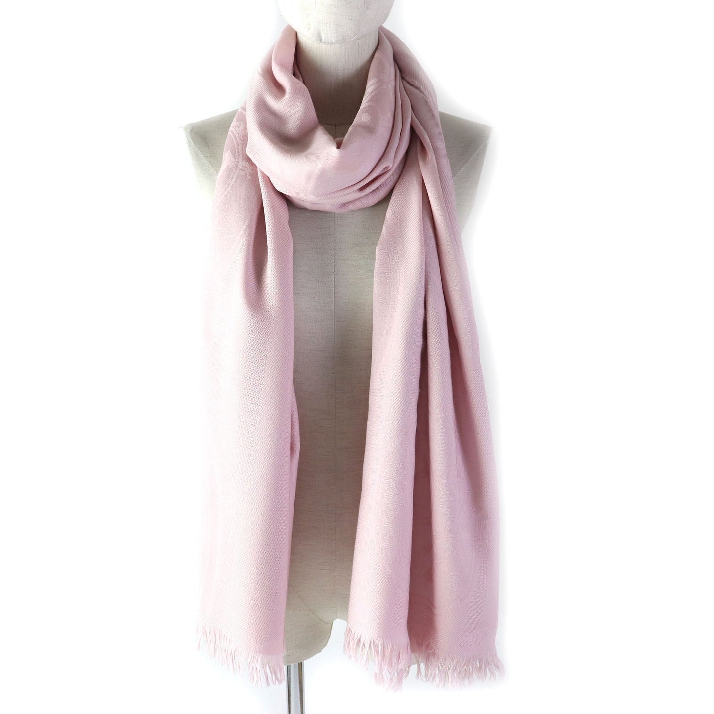 HERMES Stall H262494S cashmere Light pink