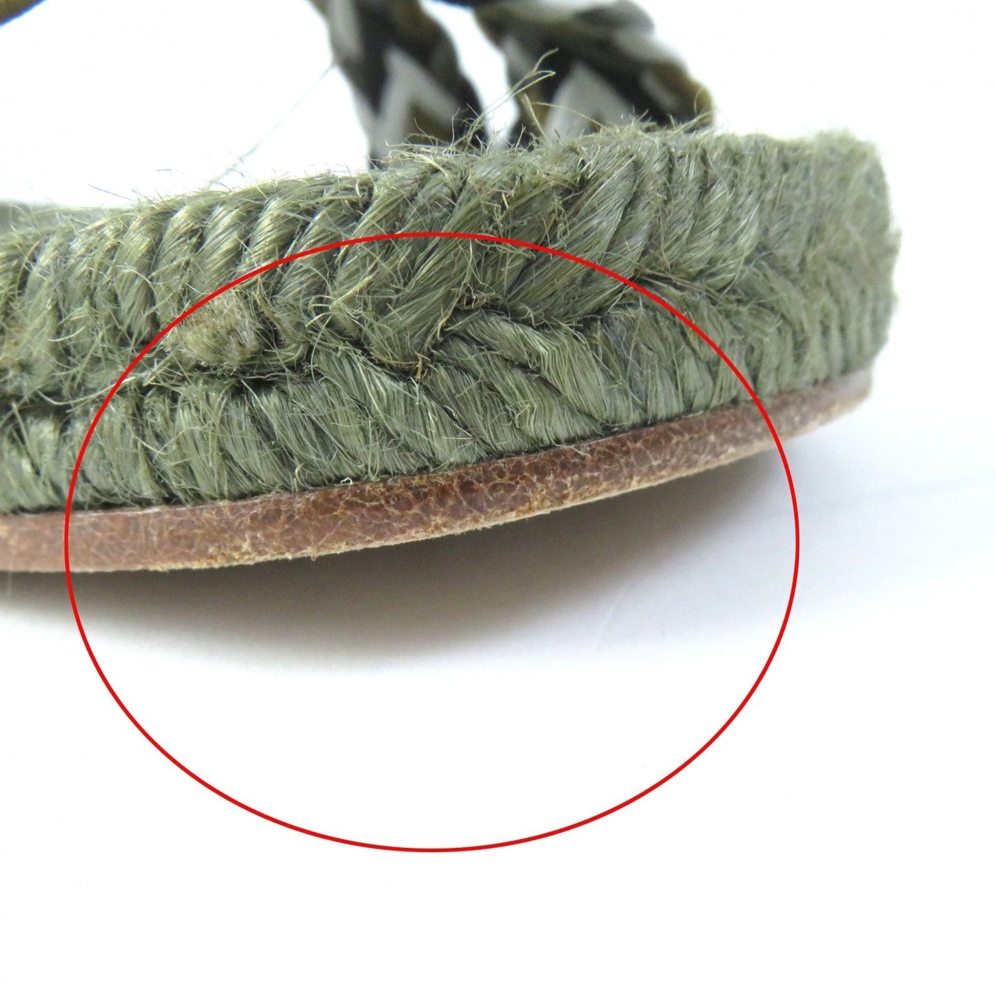 HERMES Sandals ― Khaki type 36