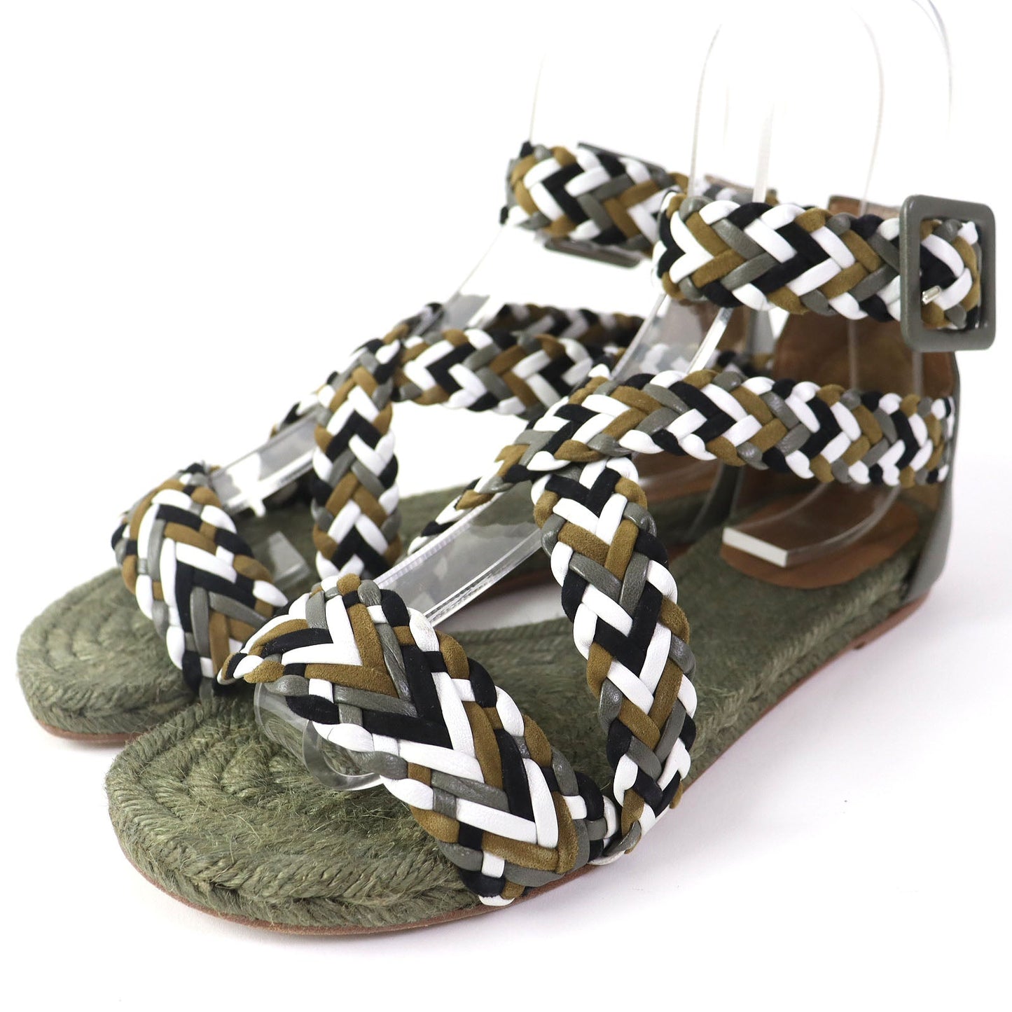 HERMES Sandals ― Khaki type 36