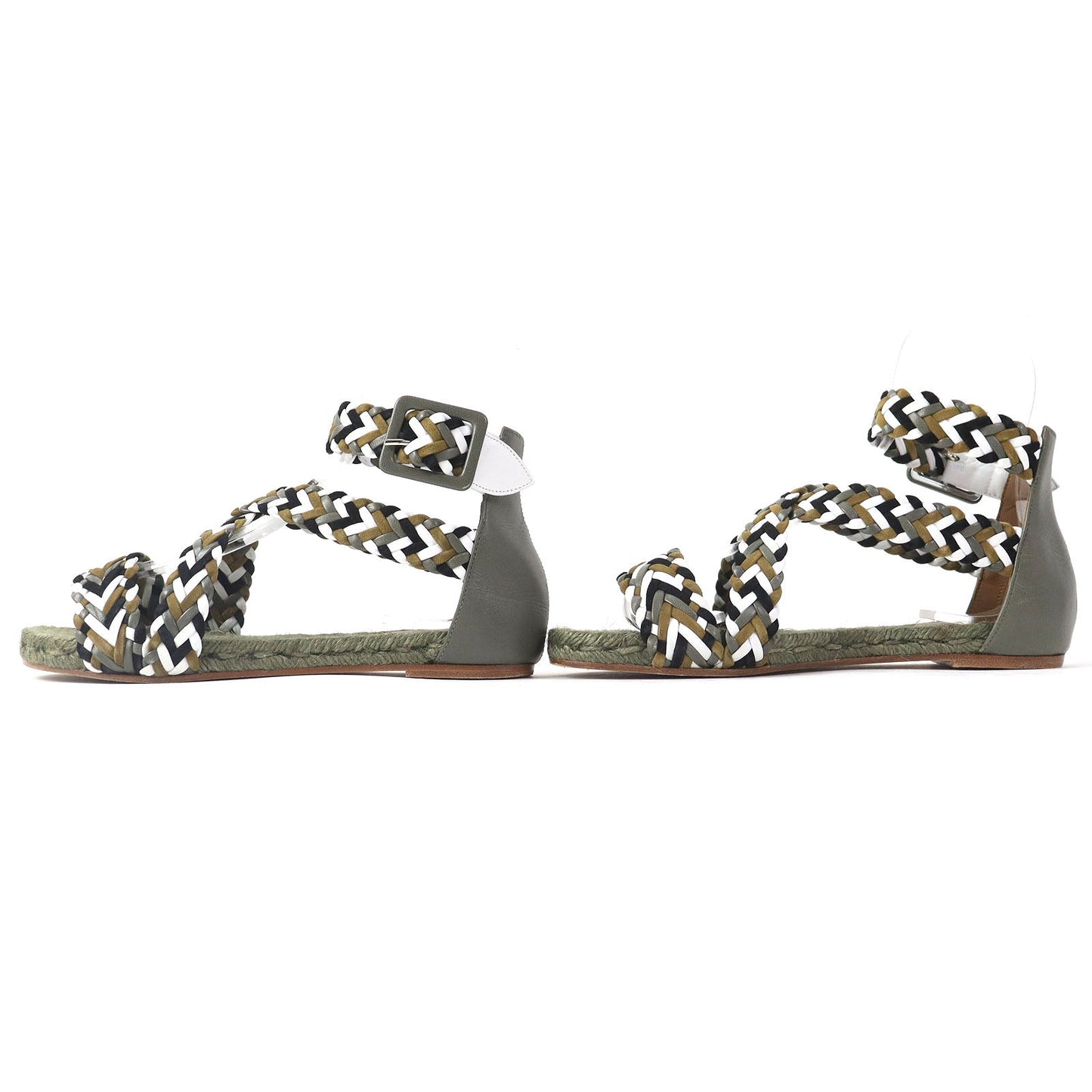 HERMES Sandals ― Khaki type 36