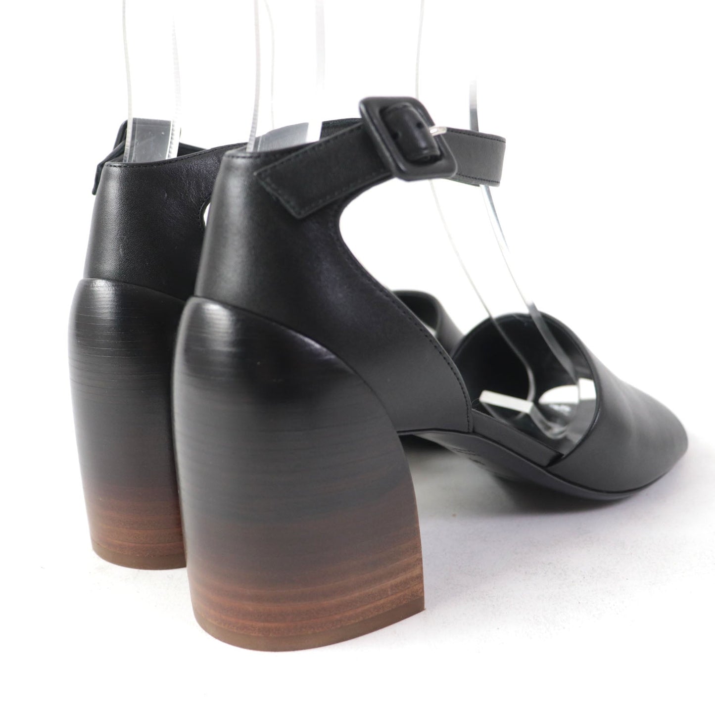 HERMES Sandals 201031Z leather black 36