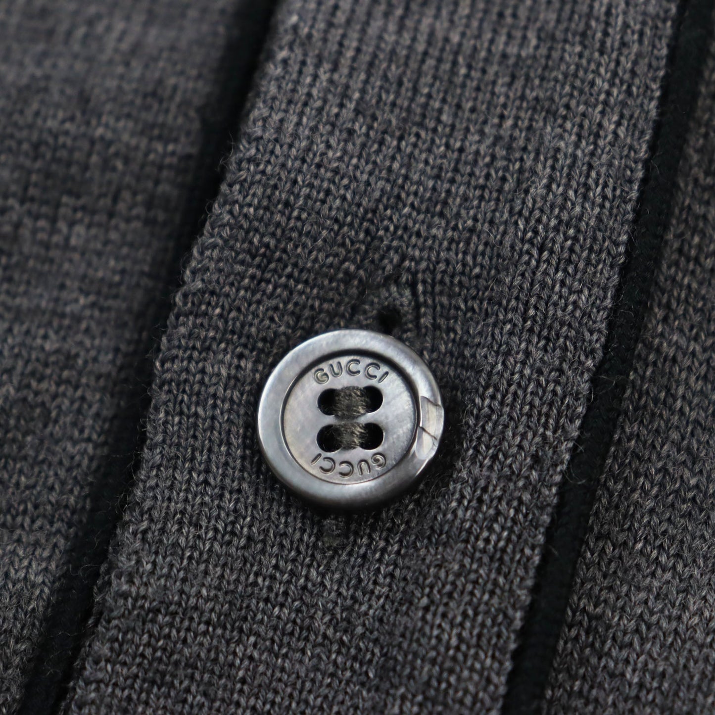GUCCI cardigan 429901 wool gray XS