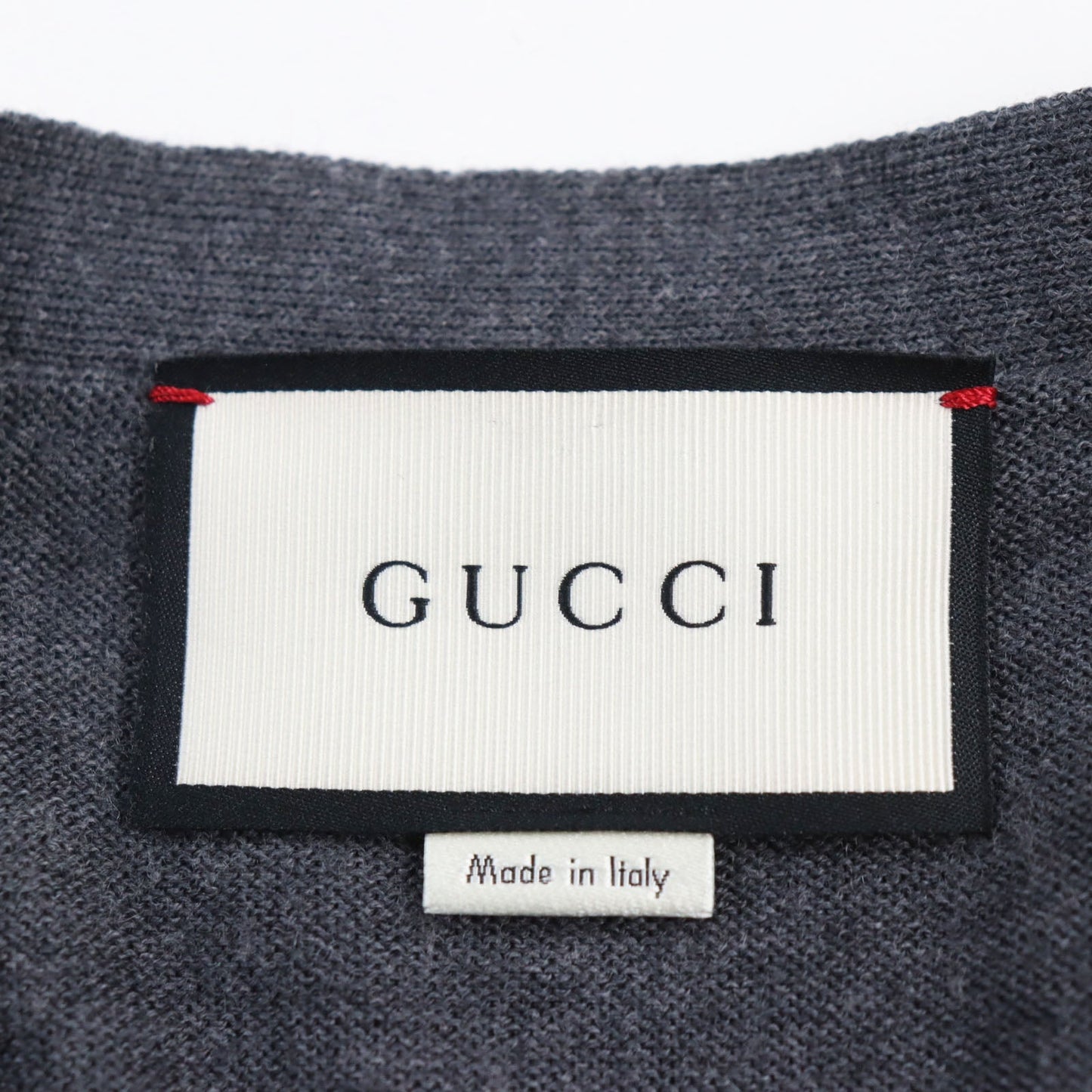 GUCCI cardigan 429901 wool gray XS