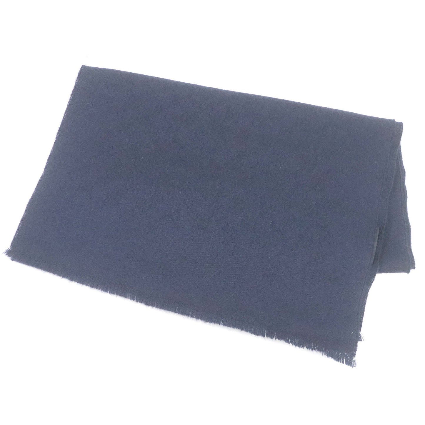 GUCCI Scarf 456362 Main: 100% cashmere Navy mens Used