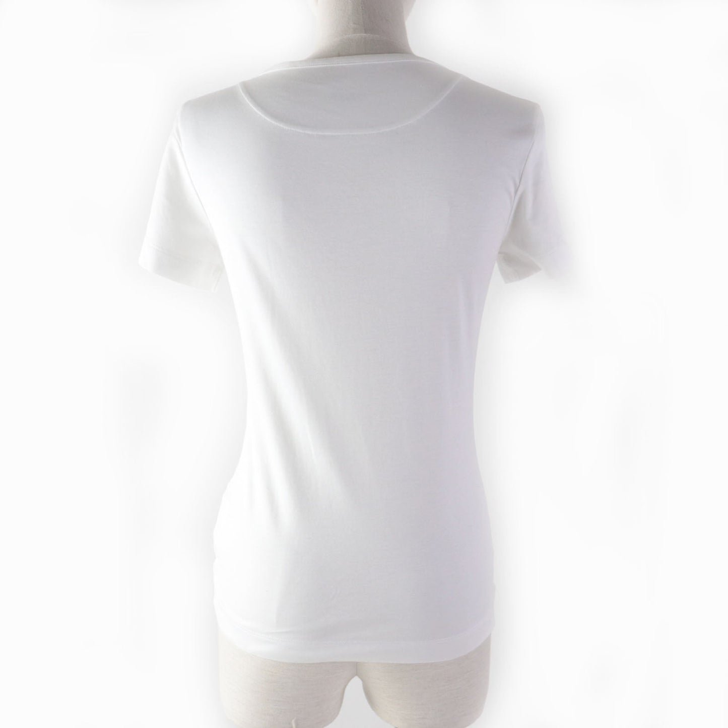 HERMES Short sleeve T-shirt cotton White pink GRAND MANAGE 34