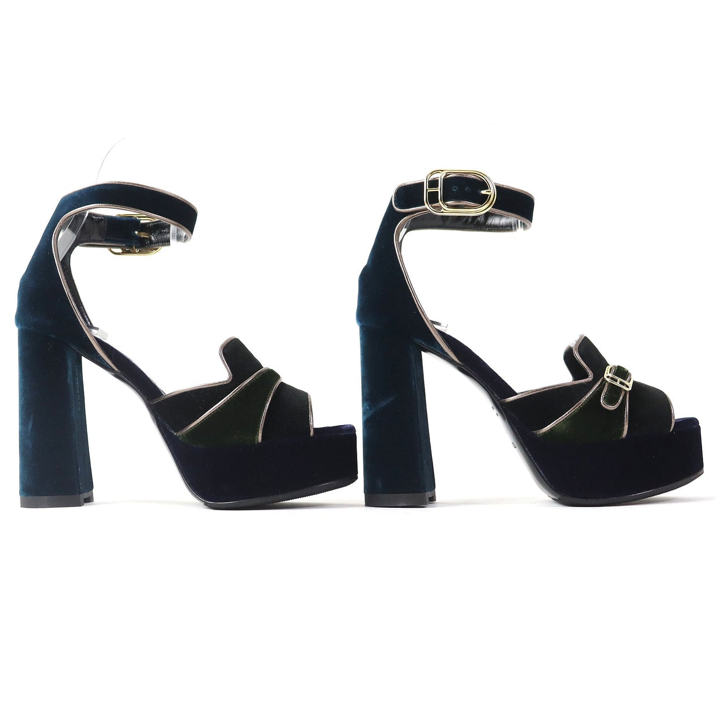 HERMES Sandals ー Navy Blue type Violetta 36