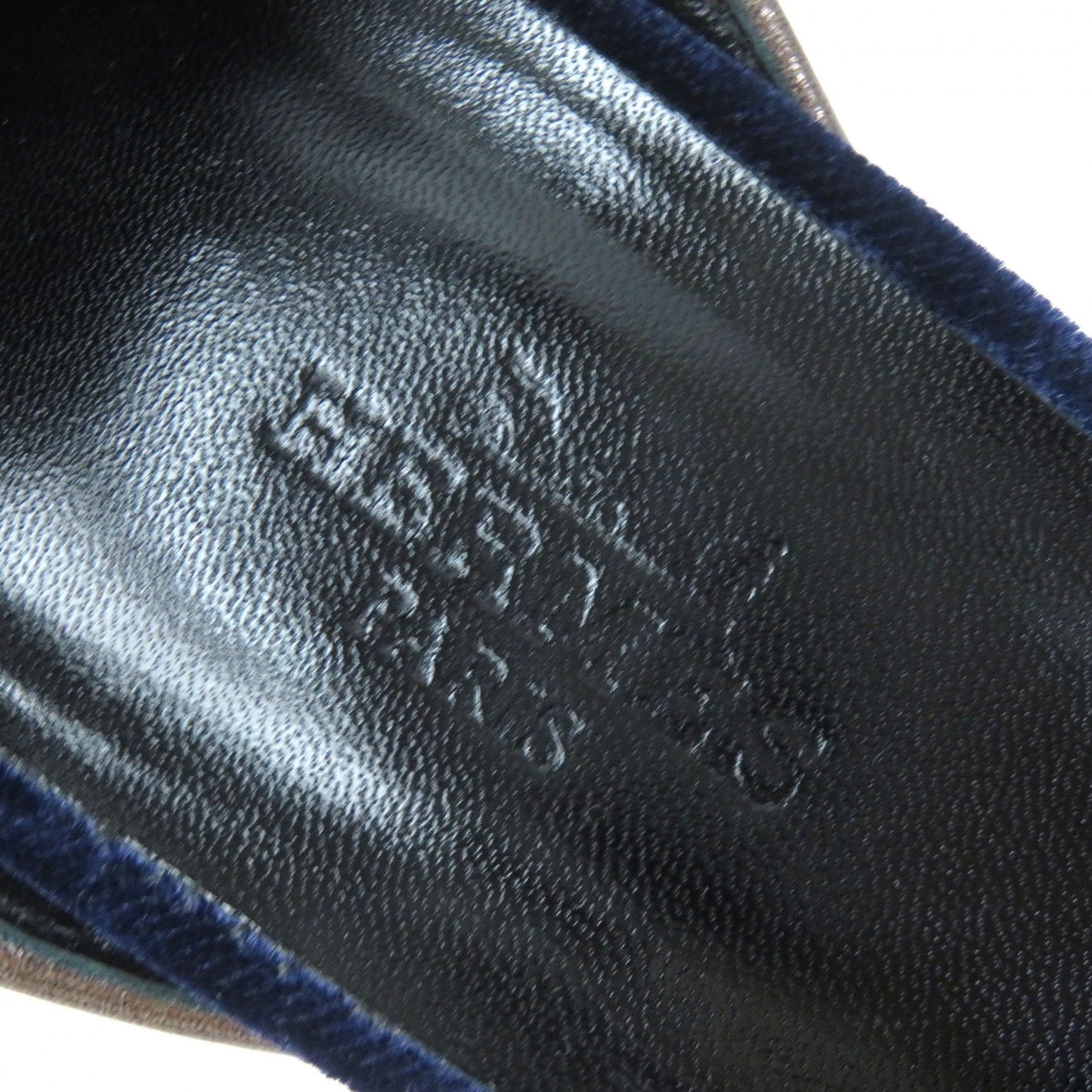 HERMES Sandals ー Navy Blue type Violetta 36