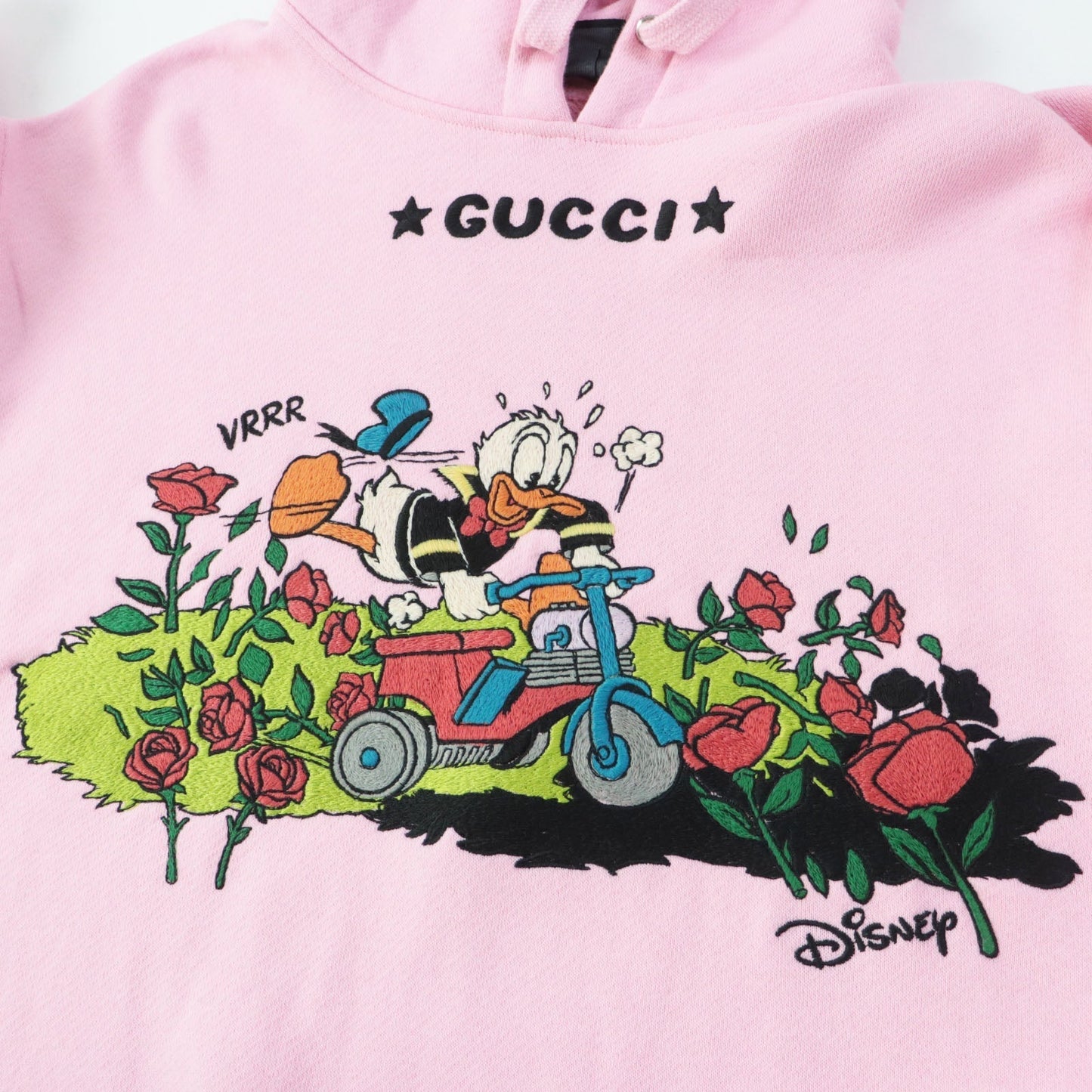GUCCI Hoodie 615061 cotton pink XS