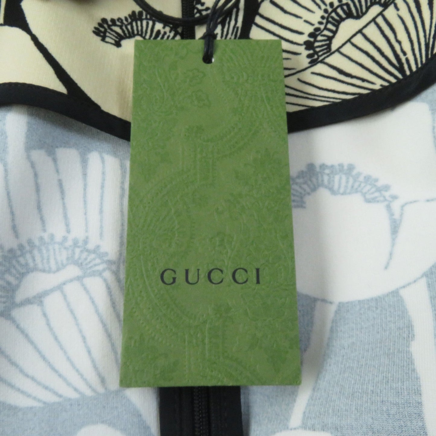 GUCCI one piece 653181 Rayon Black beige M