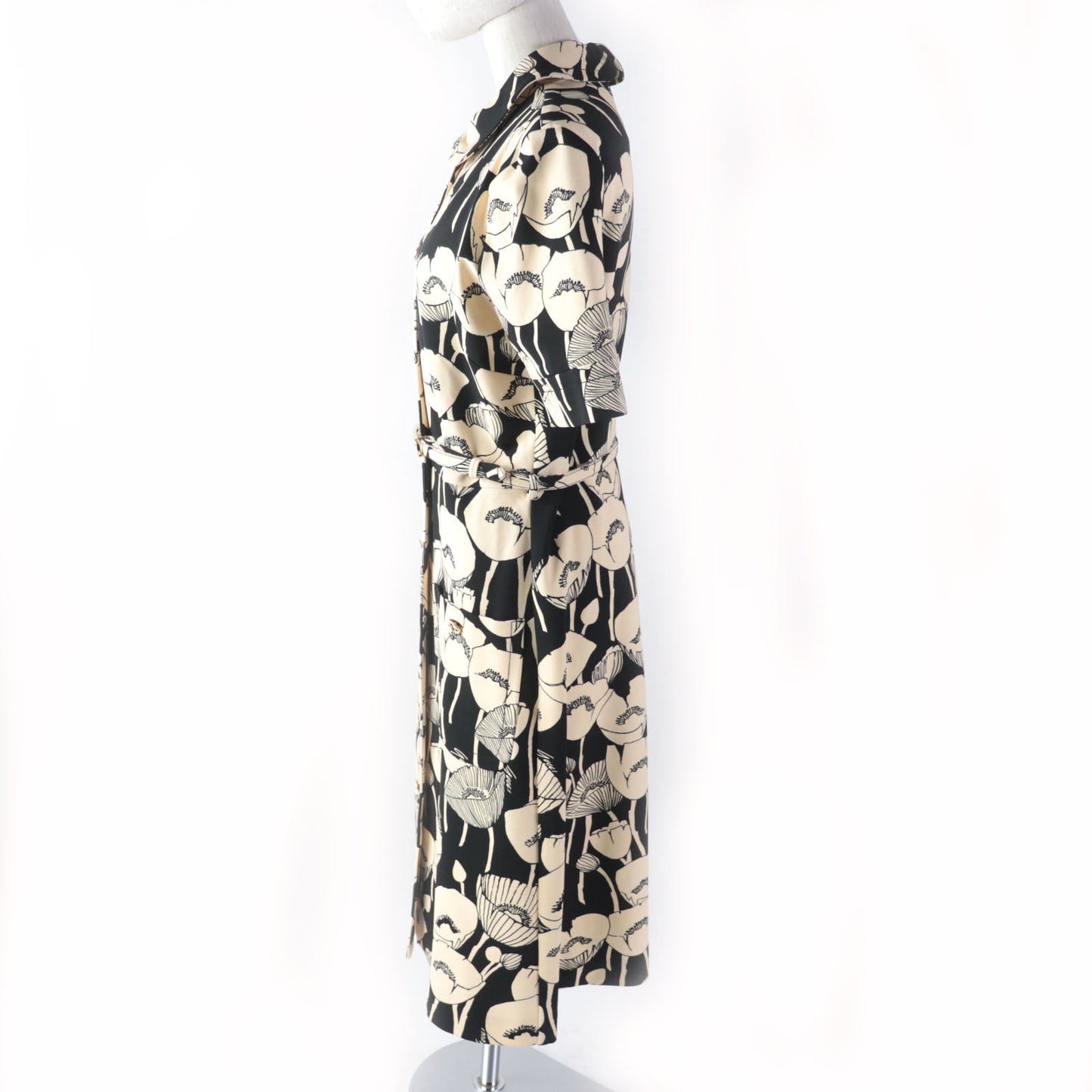 GUCCI one piece 653181 Rayon Black beige M