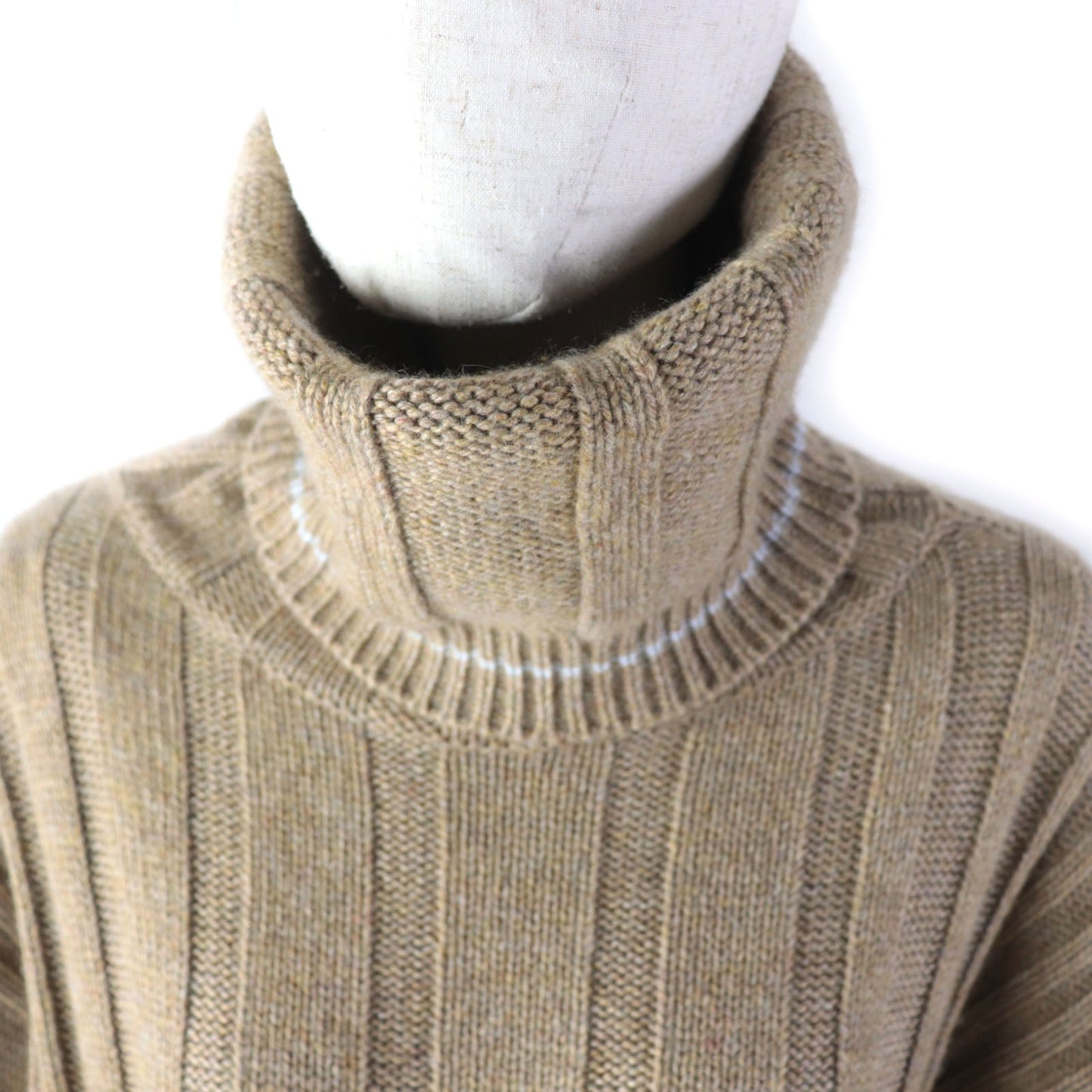 HERMES one piece cashmere Brown 34