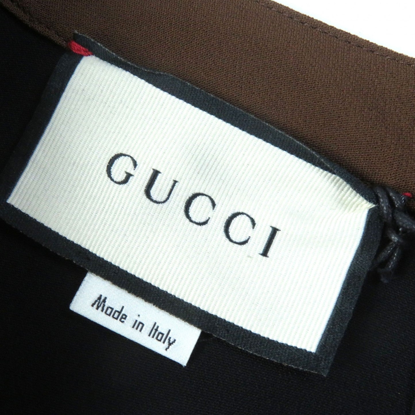 GUCCI one piece 601921 Rayon Black brown 36