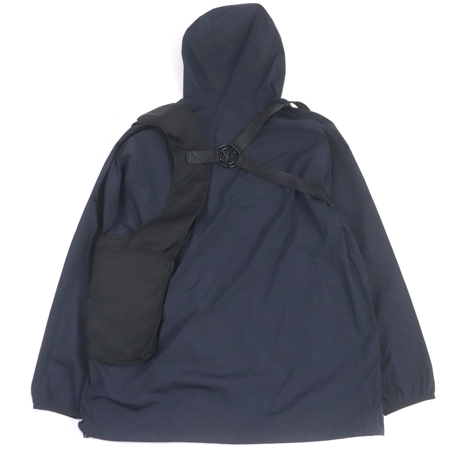 LOUIS VUITTON Blouson Nylon Navy 52