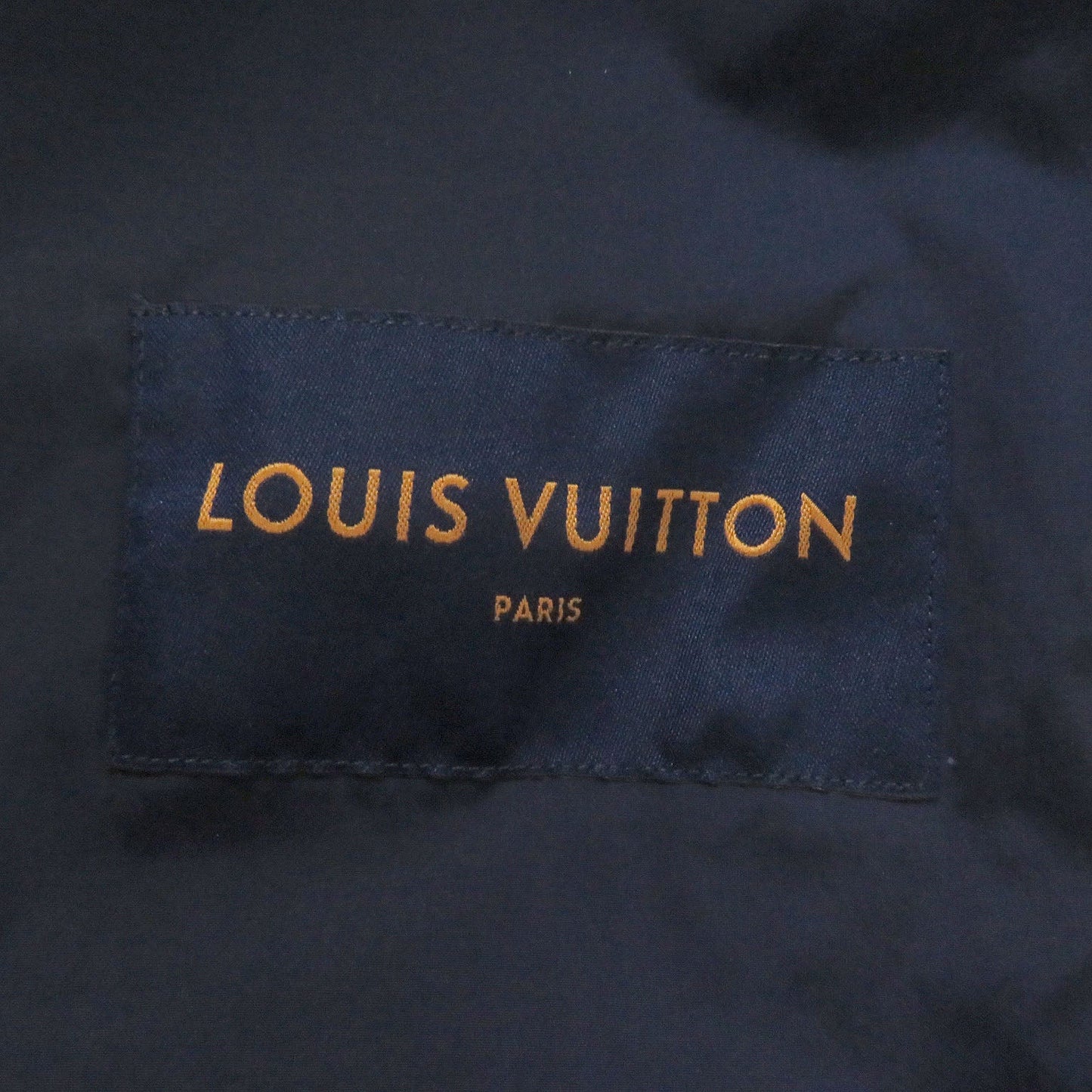 LOUIS VUITTON Blouson Nylon Navy 52