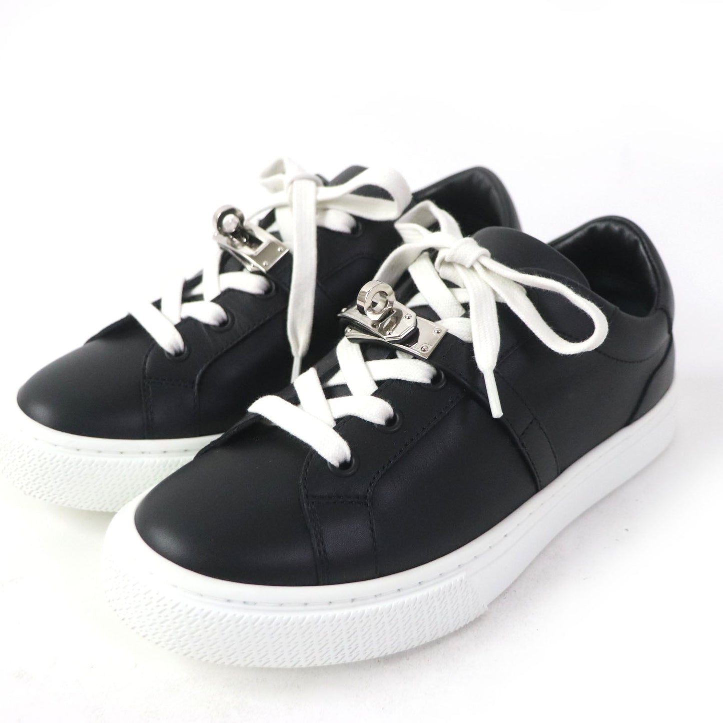 HERMES sneakers Main: Leather black Day Women 35 Used