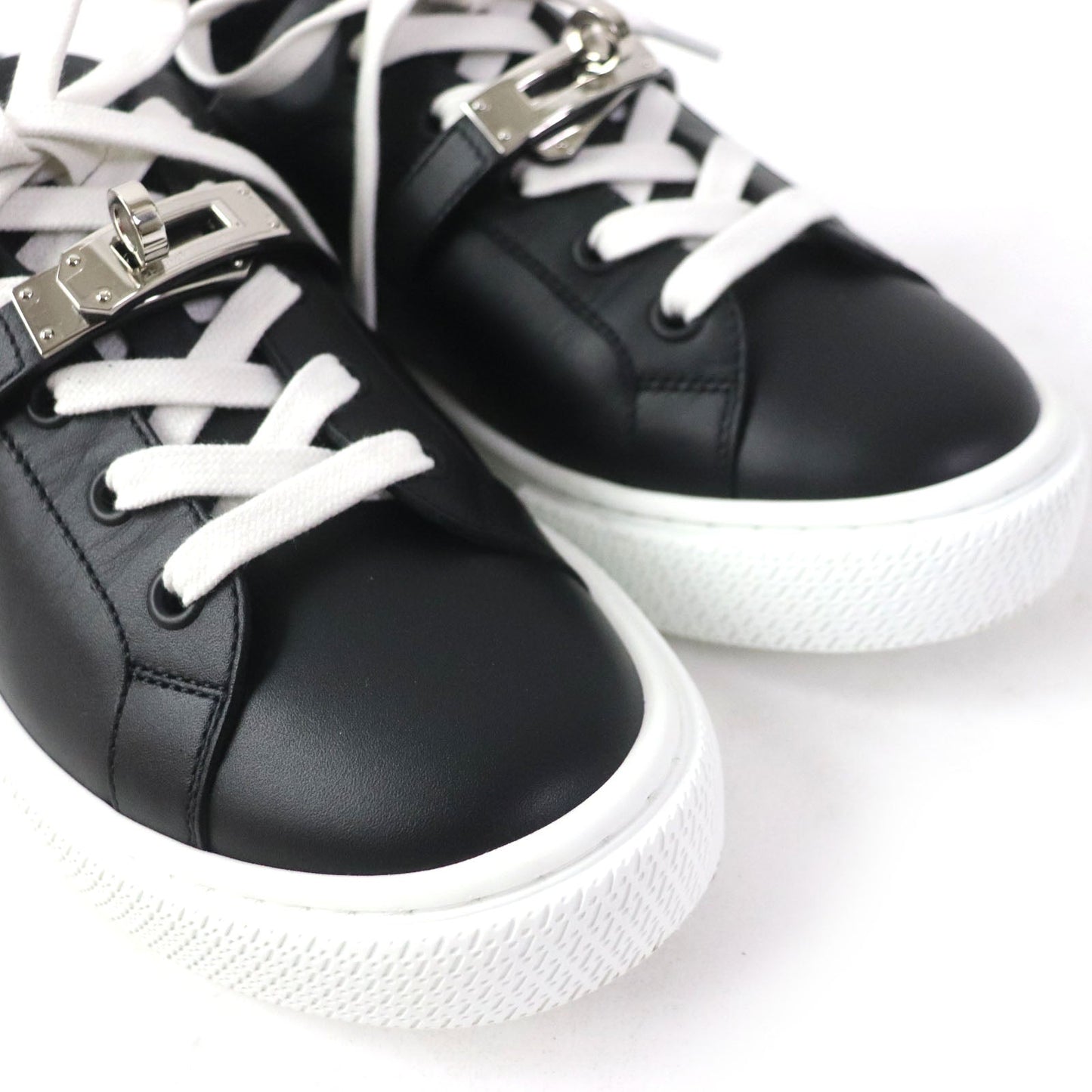 HERMES sneakers Main: Leather black Day Women 35 Used