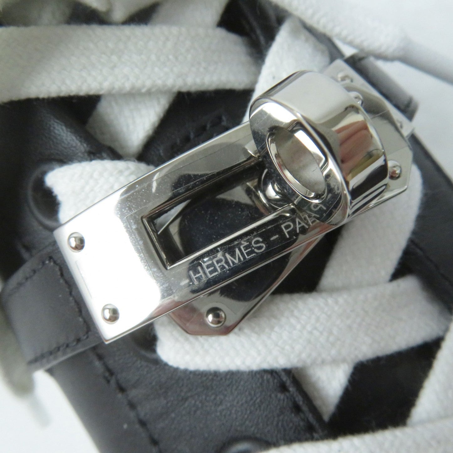 HERMES sneakers Main: Leather black Day Women 35 Used