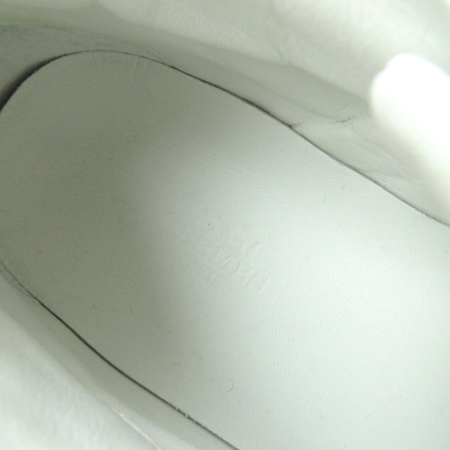 HERMES High cut sneakers Main: Leather white Daydream Women 36 Used