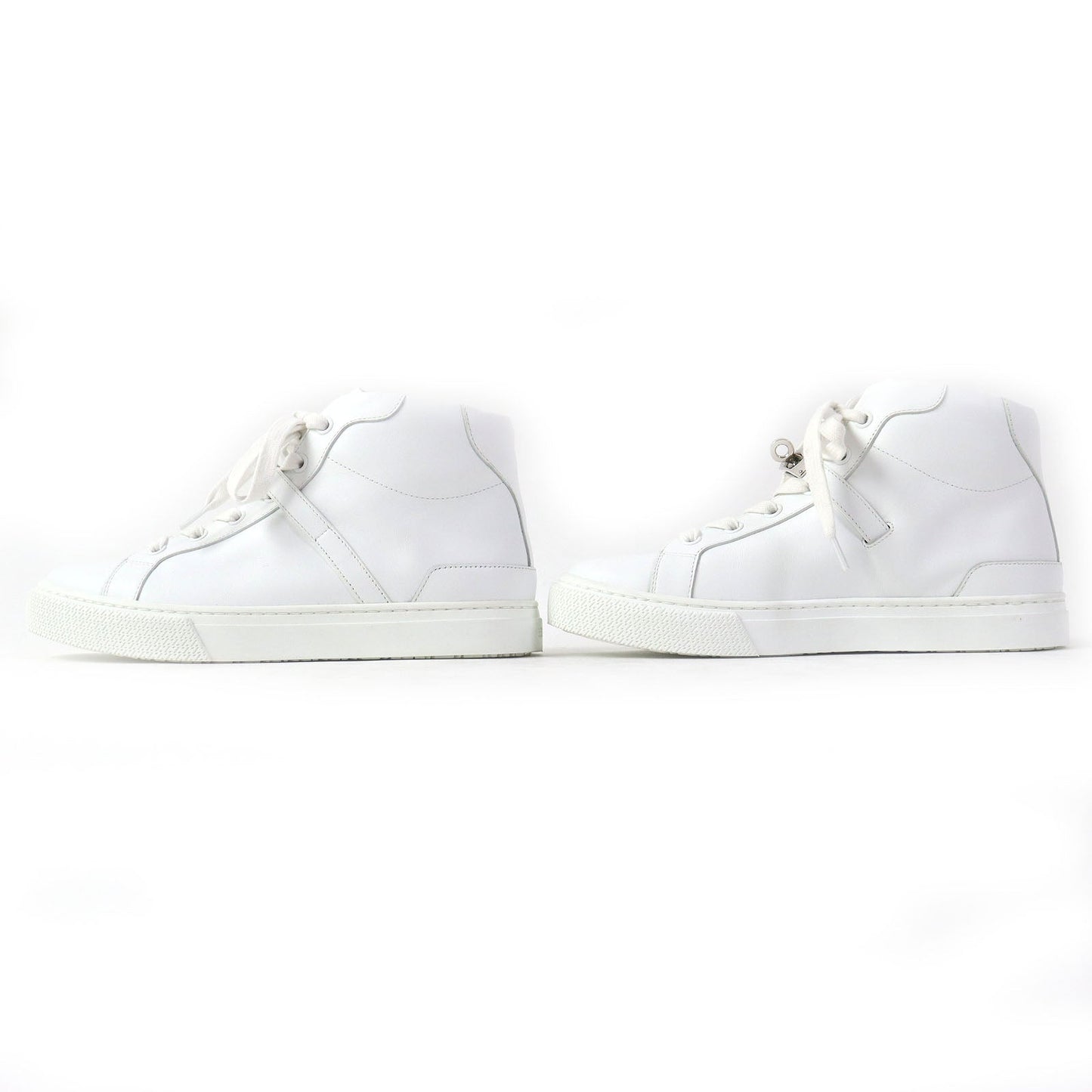 HERMES High cut sneakers Main: Leather white Daydream Women 36 Used