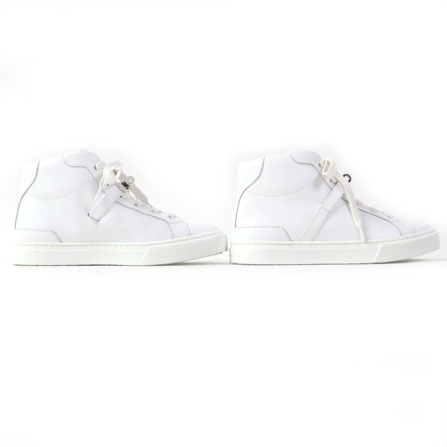 HERMES High cut sneakers Main: Leather white Daydream Women 36 Used