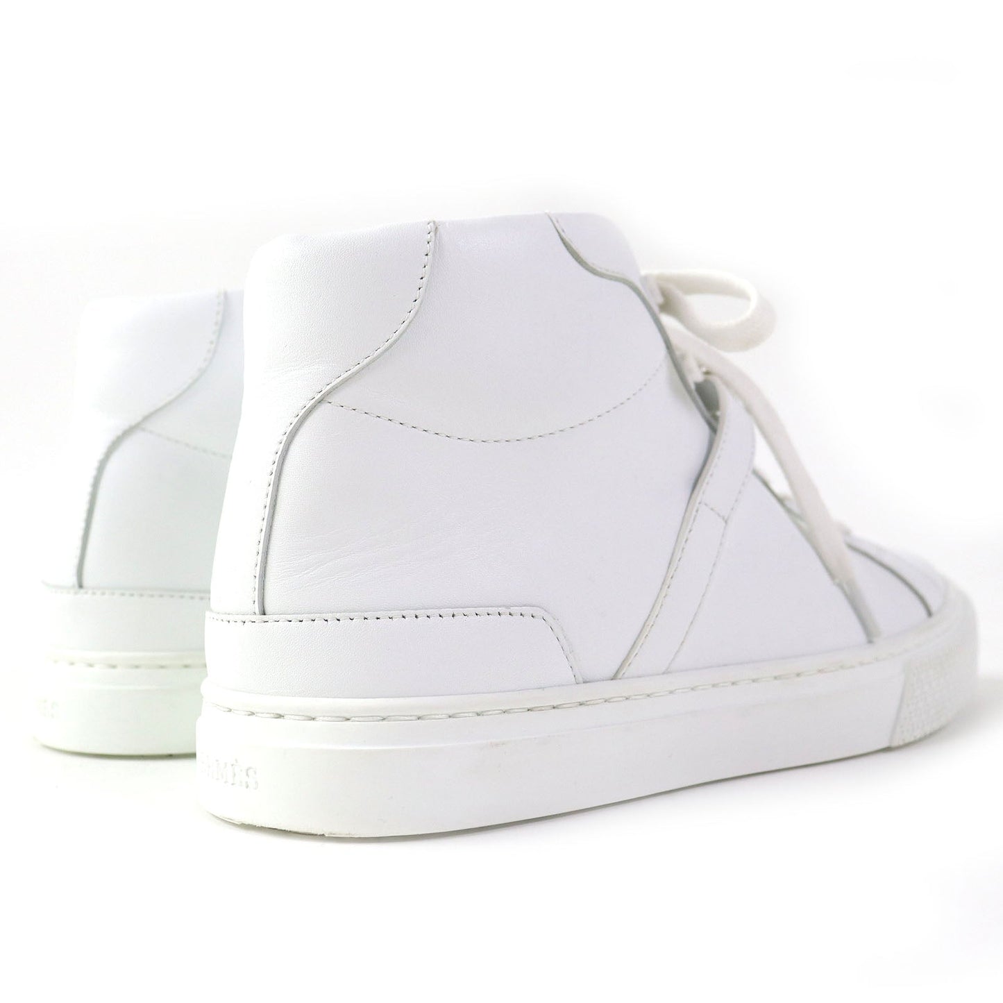 HERMES High cut sneakers Main: Leather white Daydream Women 36 Used