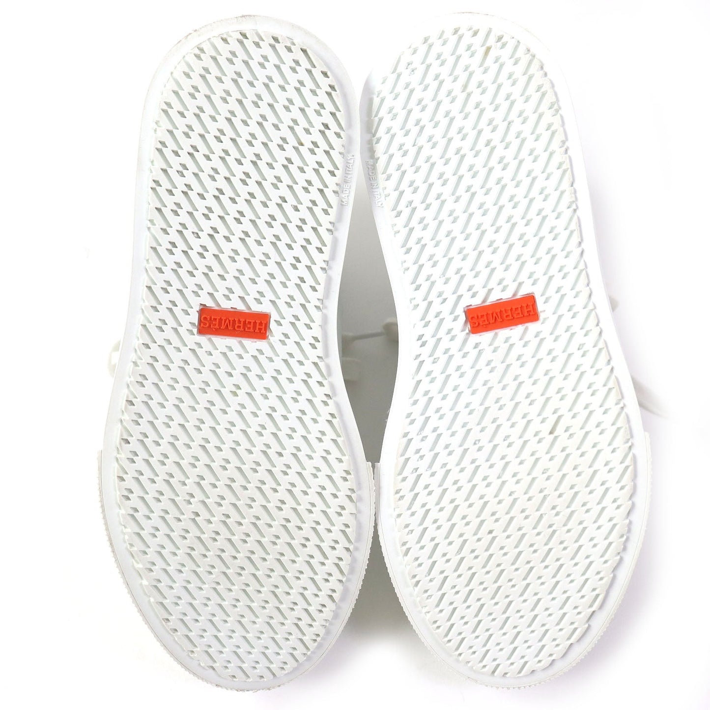 HERMES High cut sneakers Main: Leather white Daydream Women 36 Used