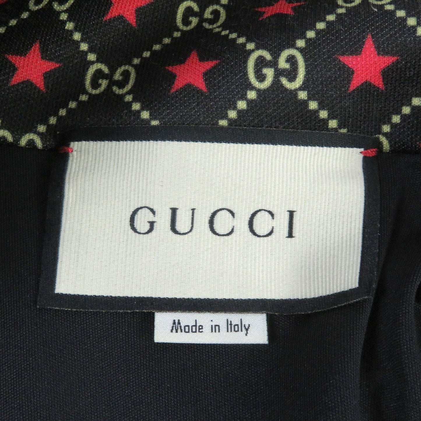 GUCCI Track jacket 575734 Outer: 55% polyester, Outer: 45% cotton, Lining: 100% polyester, Part: 100% nylon black mens M Used