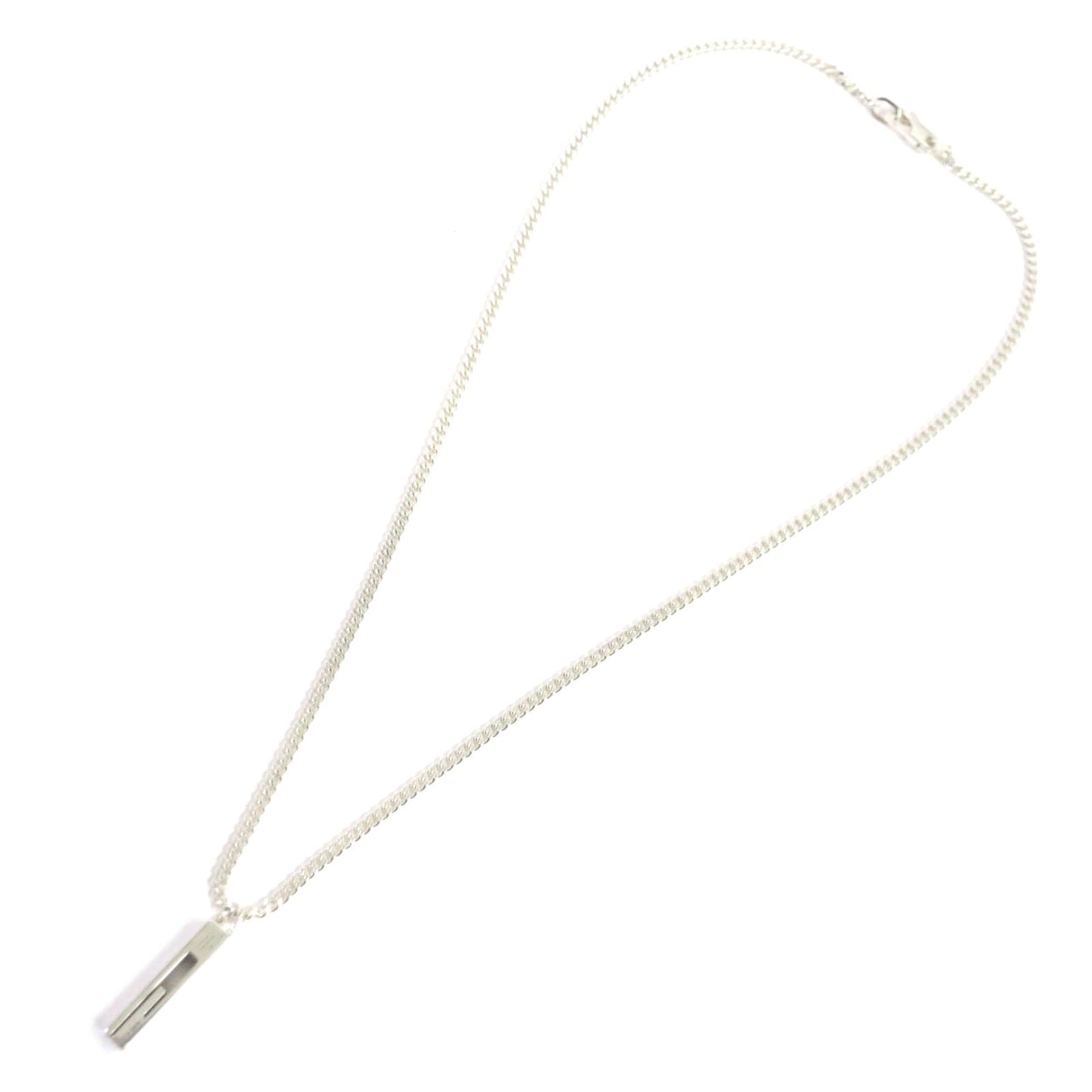 GUCCI Necklace AG925 Silver Cutout G
