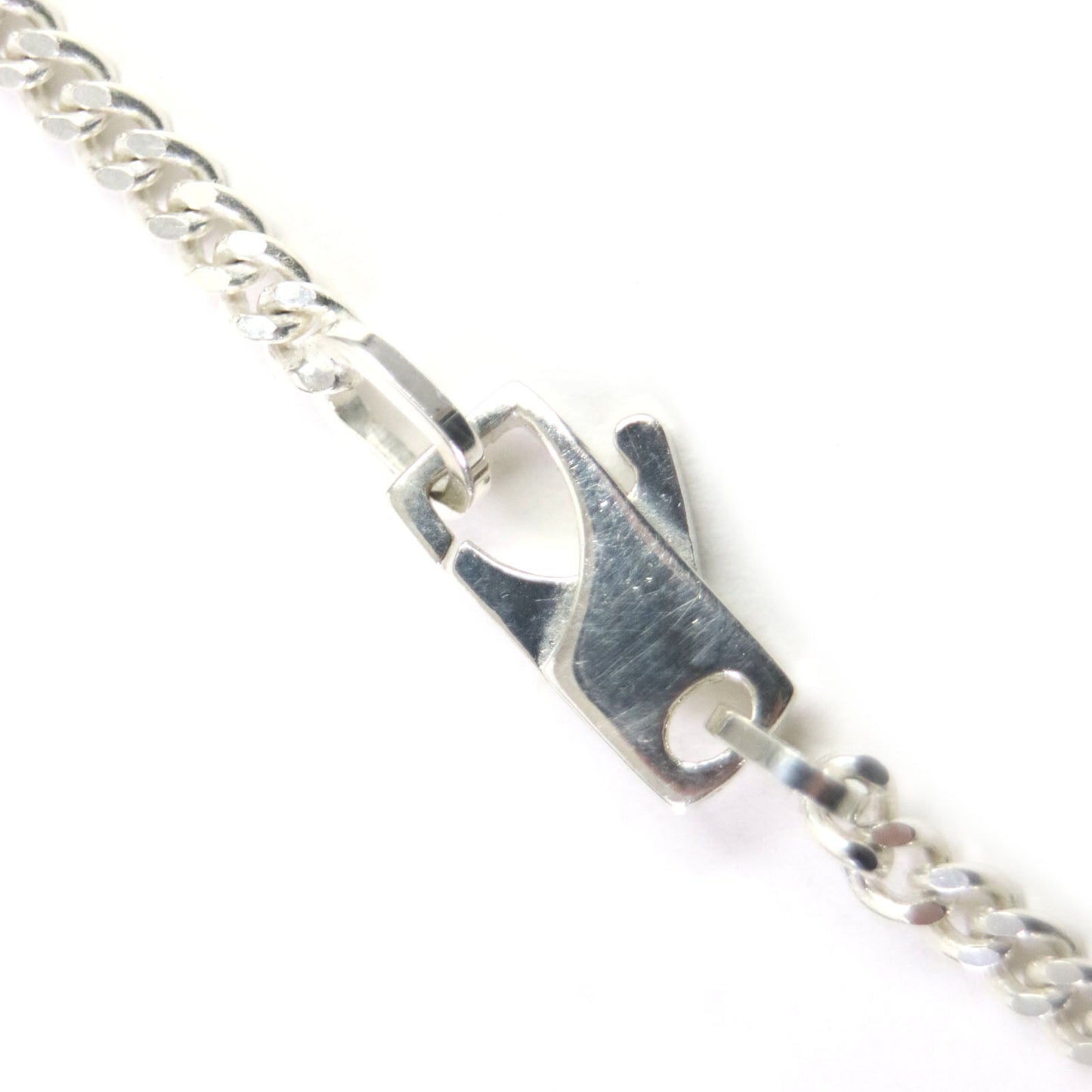 GUCCI Necklace AG925 Silver Cutout G