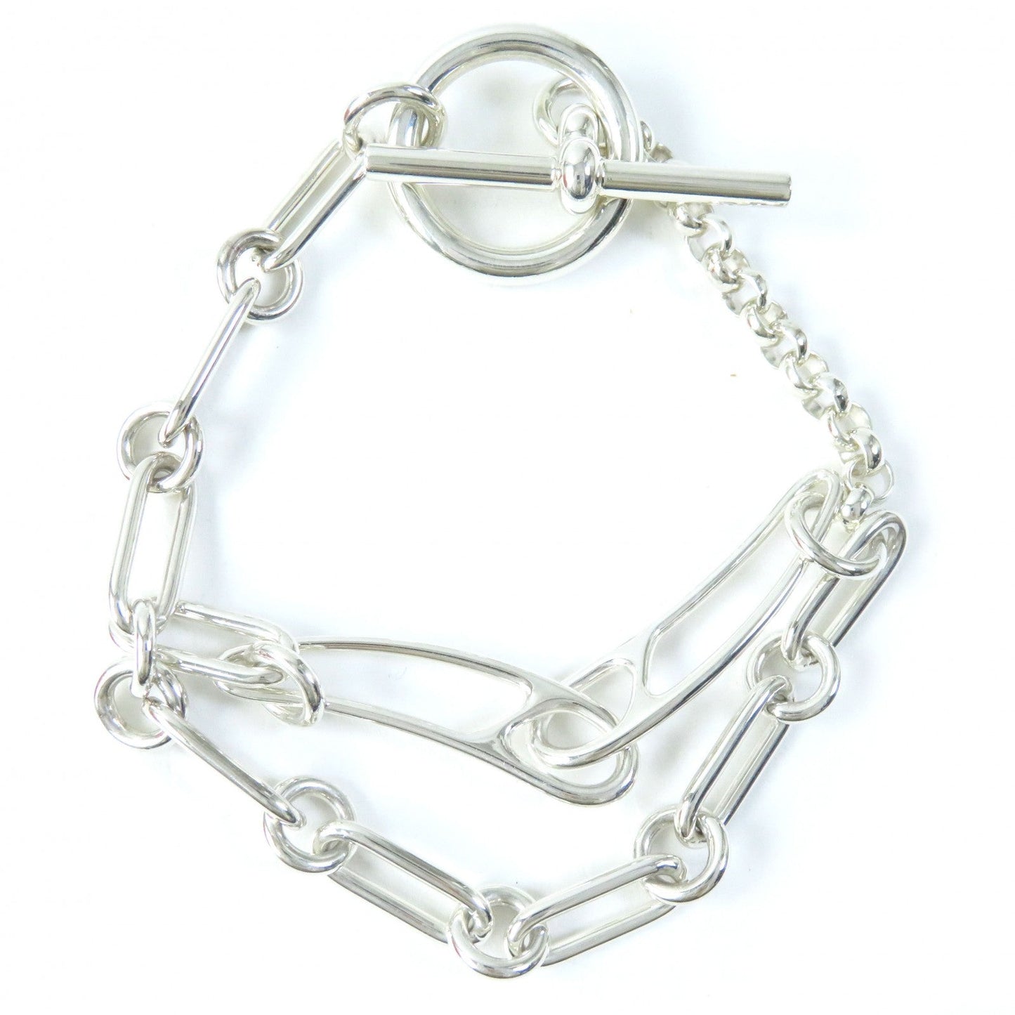 HERMES bracelet SV925 Silver