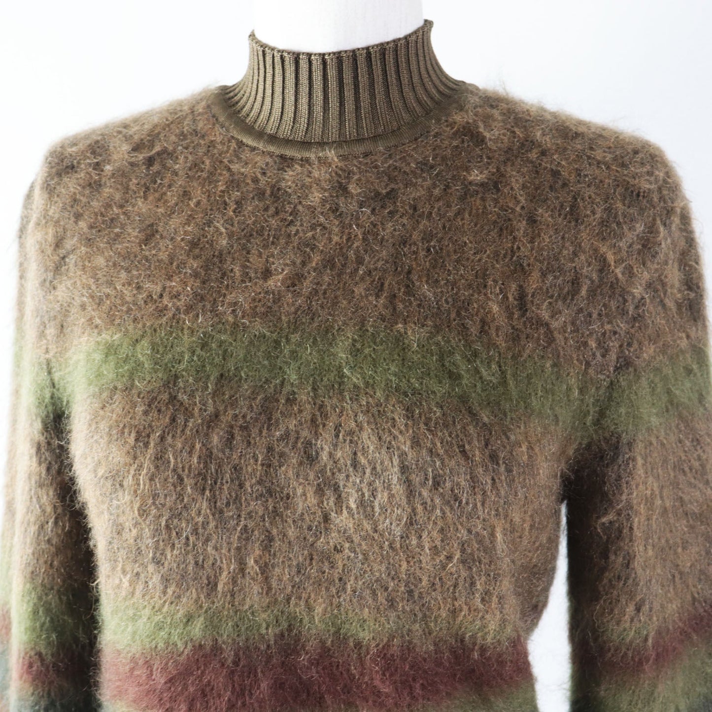 HERMES knit 2H2600DG wool Brown type 40