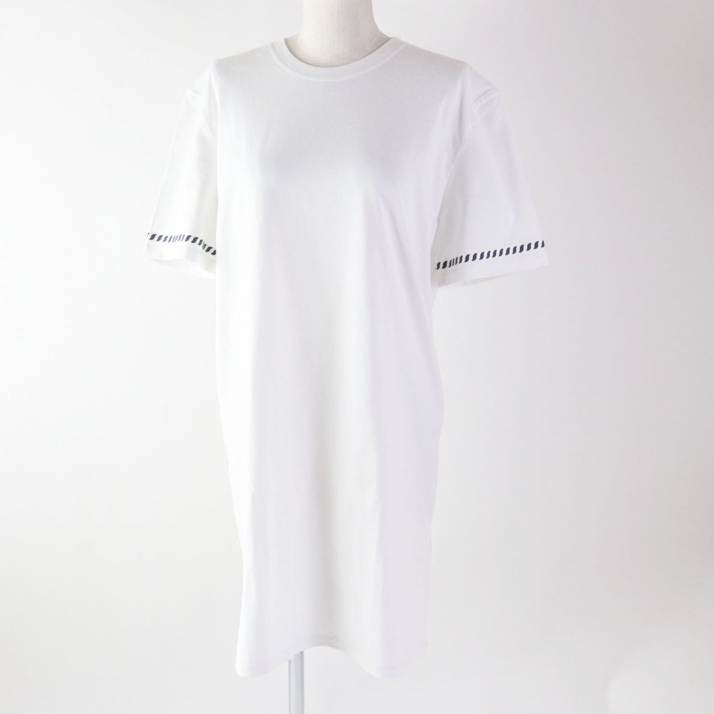 HERMES one piece 3E45080DL cotton white Canoe 38